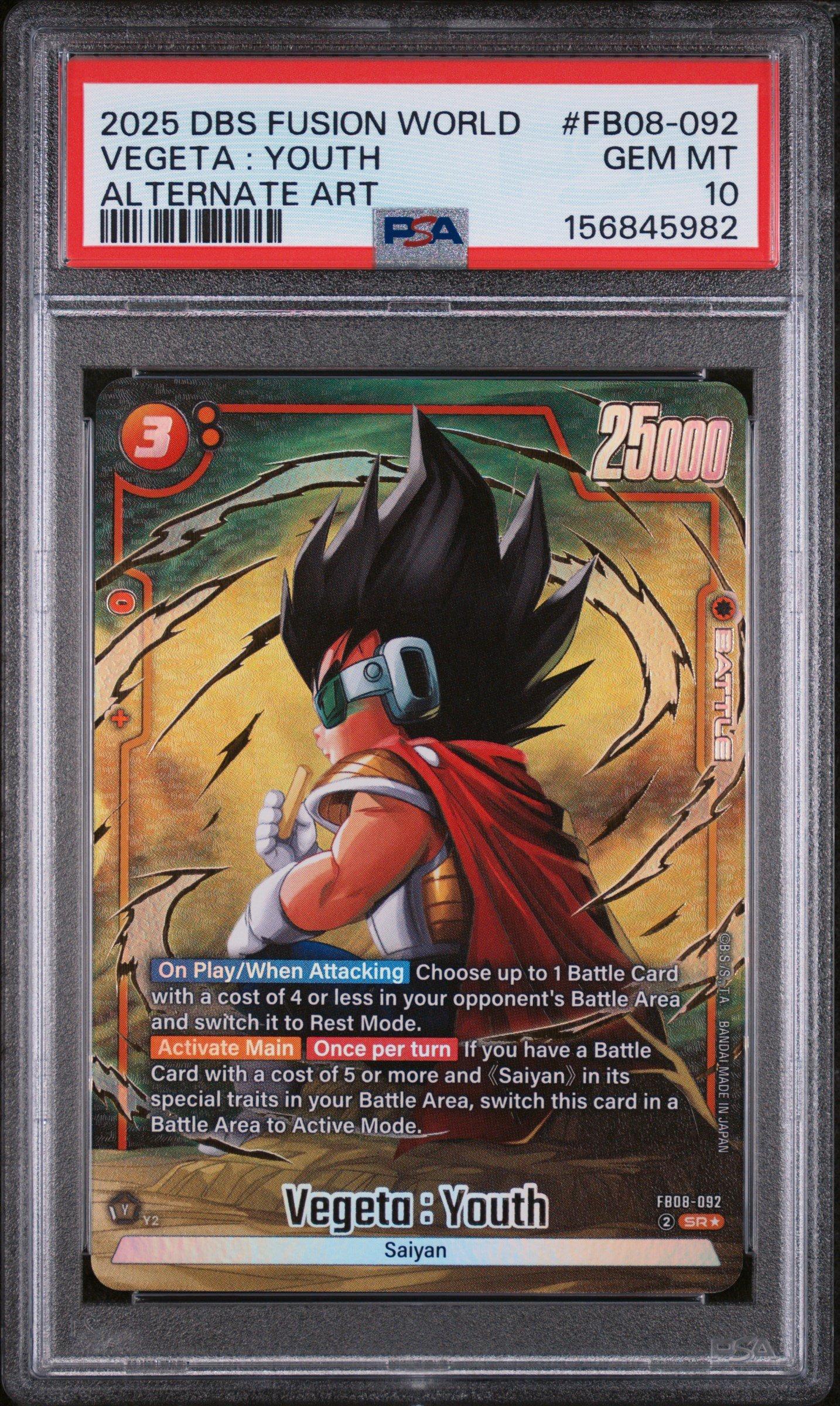 2025 Dragon Ball Super Card Game Fusion World Saiyan's Pride Fb08