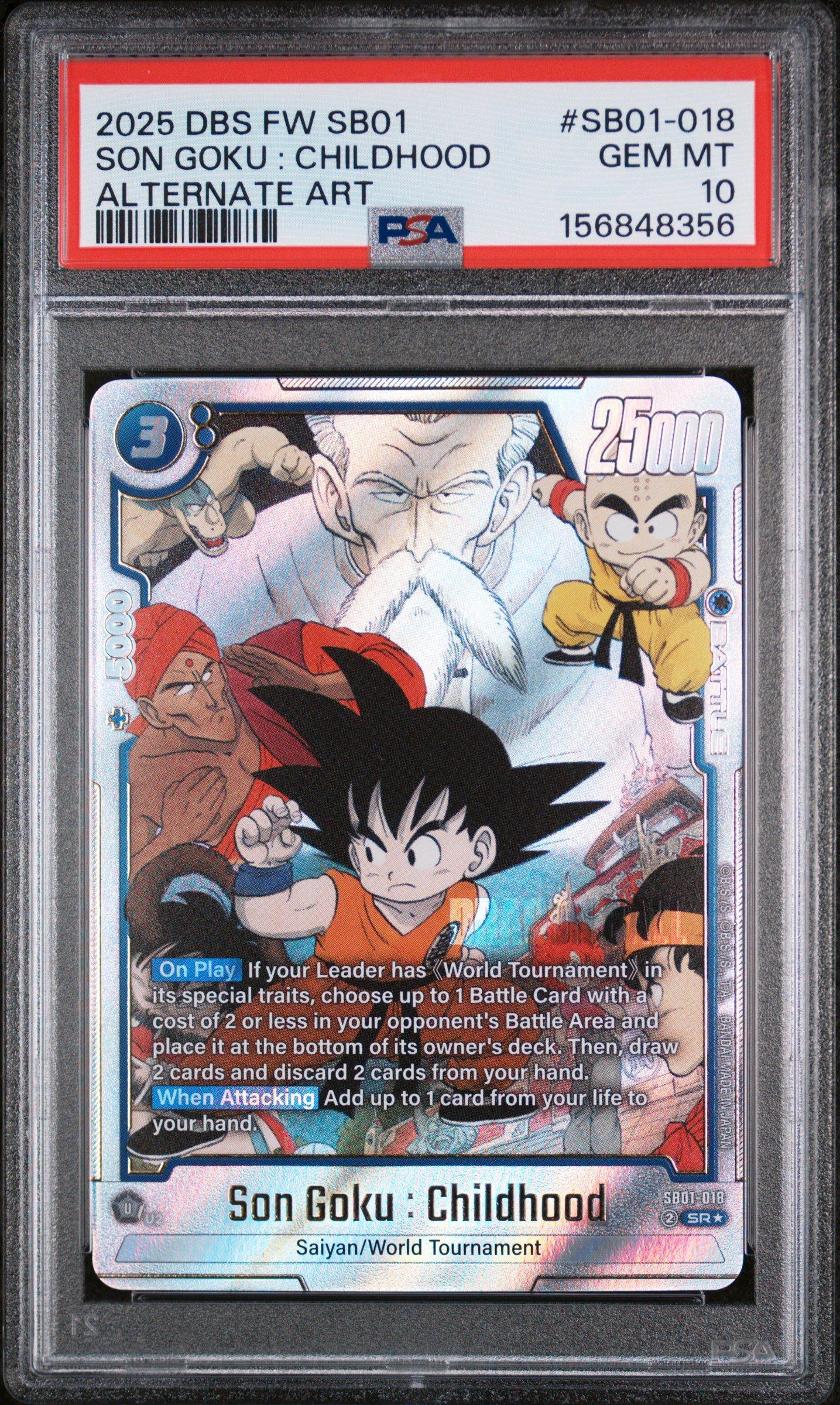 dragon ball z graded cards Dragon Ball Super Fusion World Vegeta FB02-105 CGC Pristine 10 – Martins  Collectables
