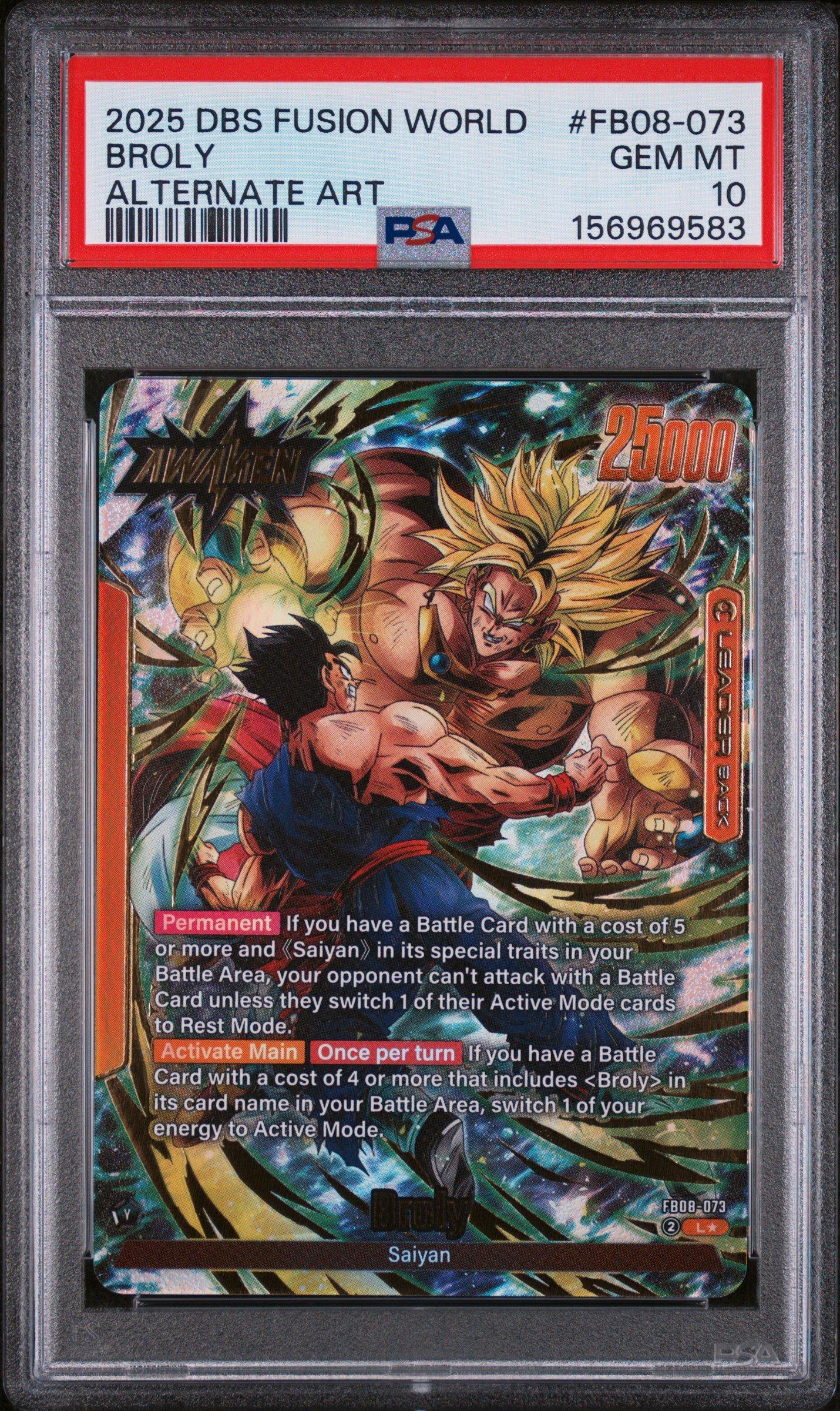 2025 Dragon Ball Super Card Game Fusion World Saiyan's Pride Fb08