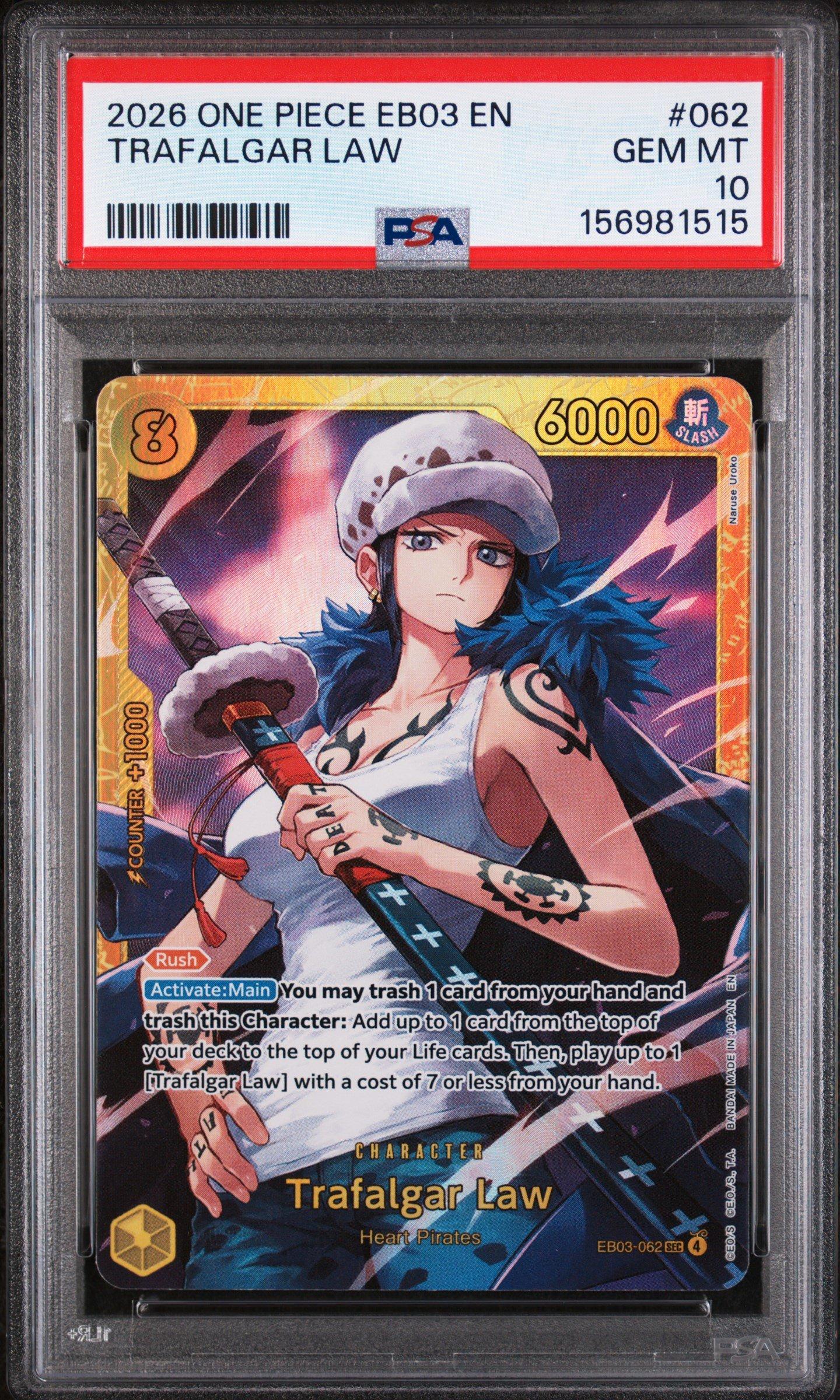 2026 One Piece Eb03-extra Booster -one Piece Heroines Edition- 062