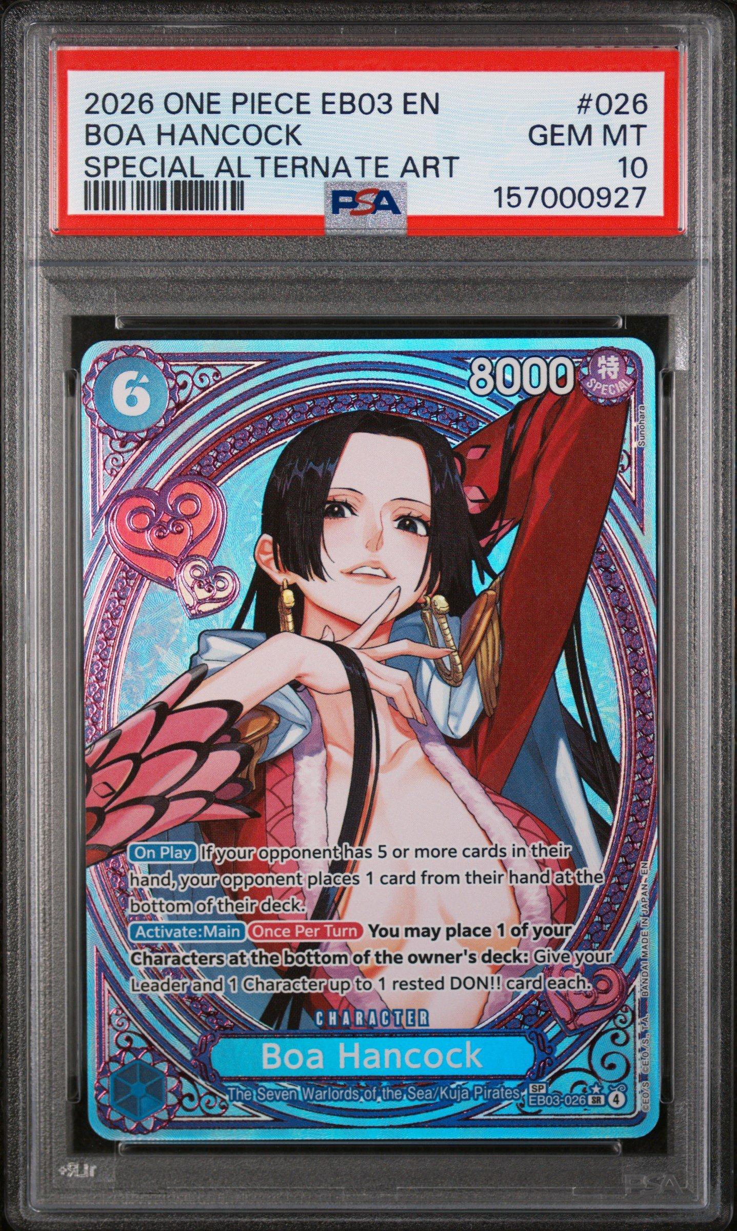 2026 One Piece Eb03-extra Booster -one Piece Heroines Edition- 026