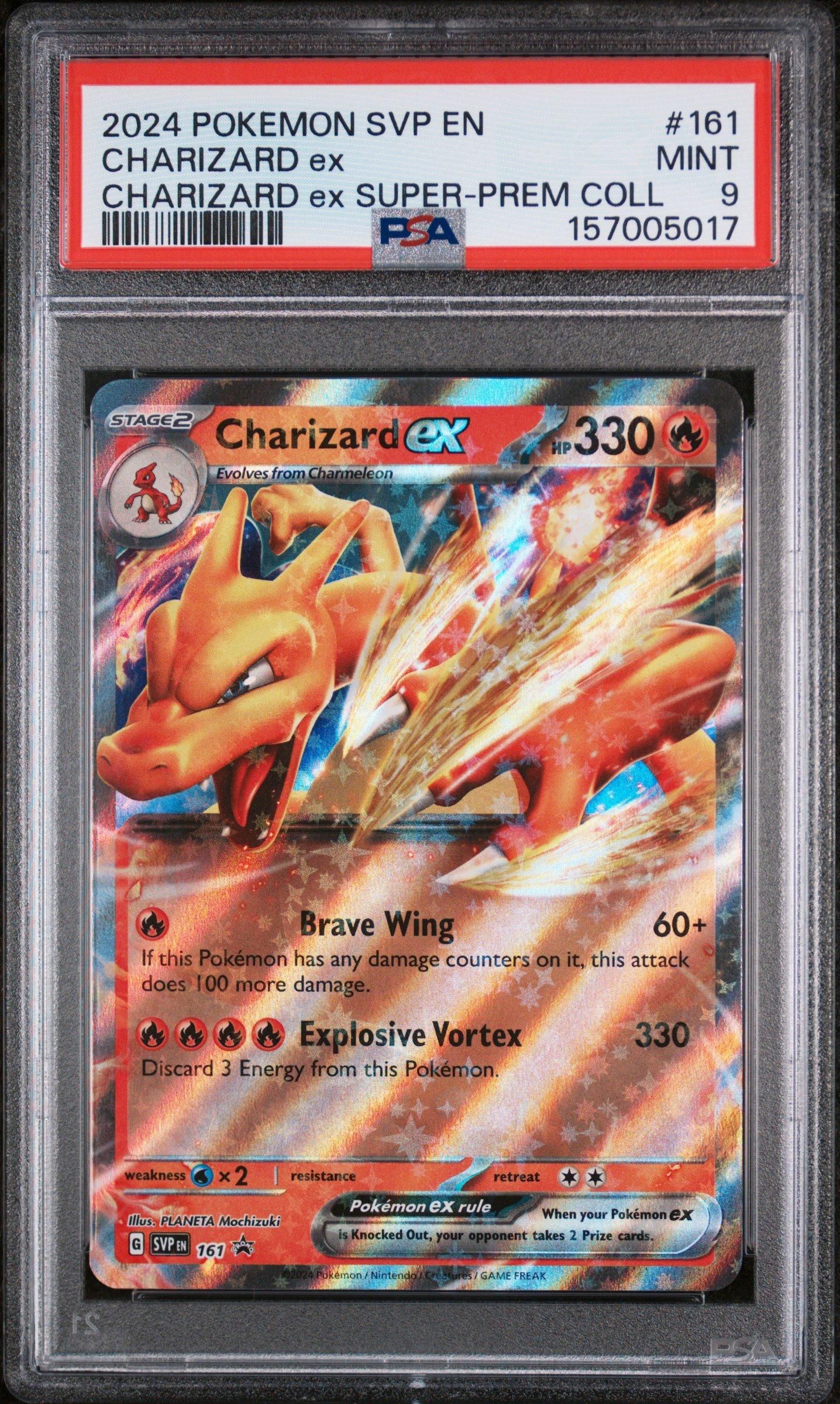 2024 Pokemon Svp En-sv Black Star Promo 161 Charizard Ex Charizard
