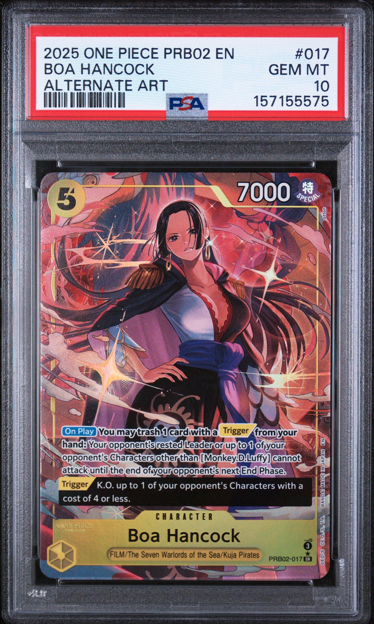 2025 One Piece Prb02-premium Booster -one Piece Card The Best- Vol