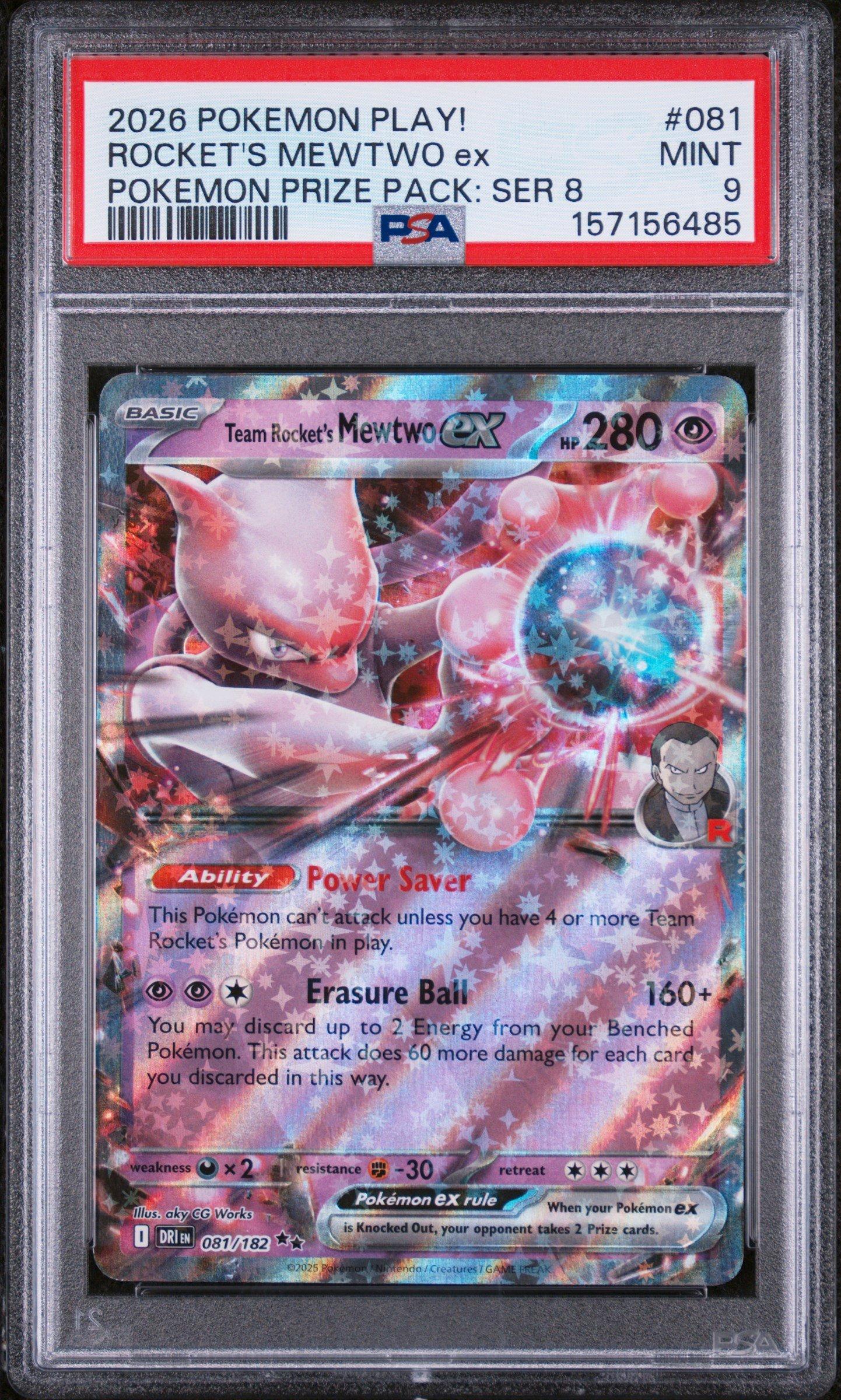 2026 Pokemon Play! Pokemon Prize Pack: Series 8 081 Team Rocket's
