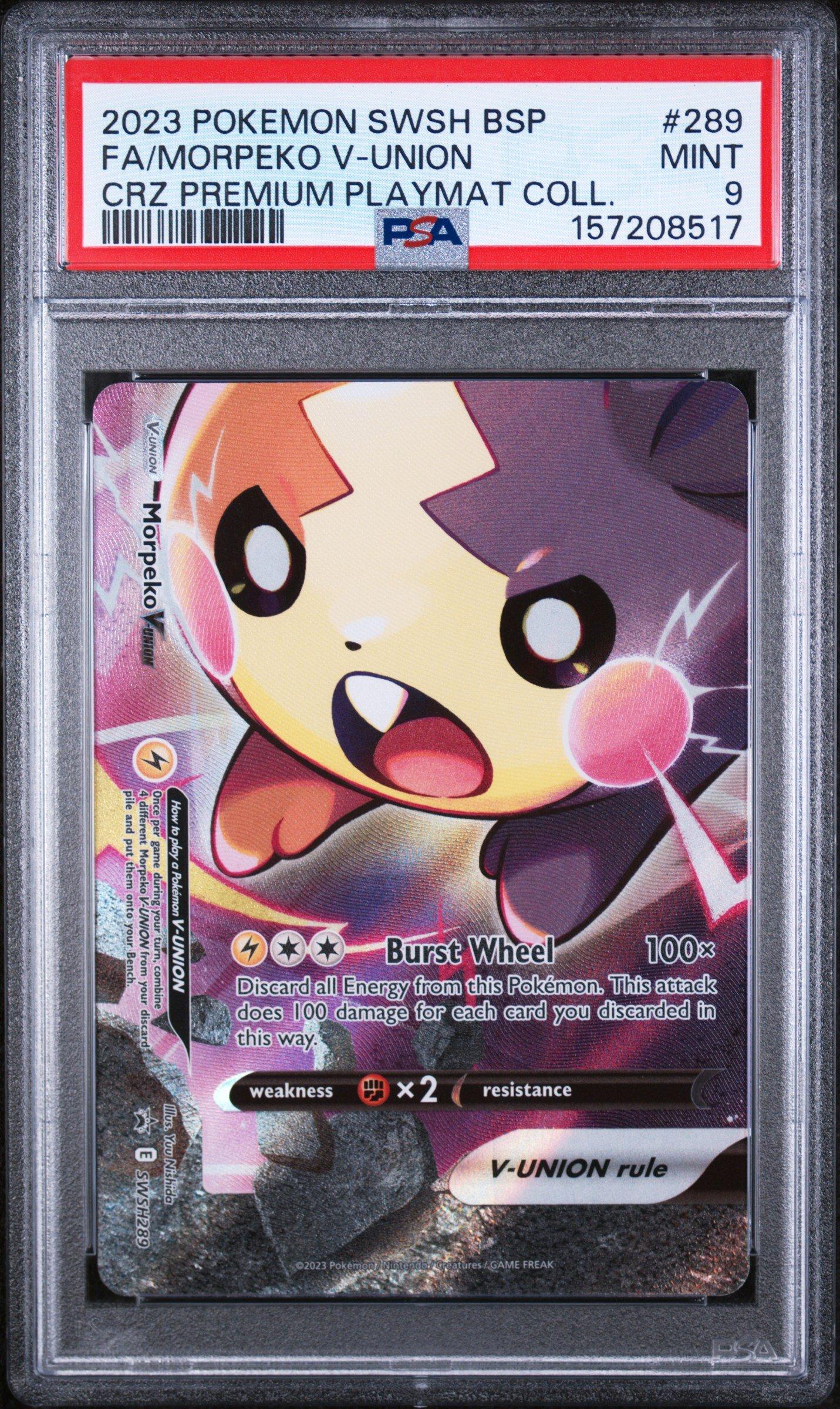 morpeko v union pokemon card value V-UNION Gift Box Simplified Chinese Display Box S  FoxDropStore 4 promo cards that together form a powerful Morpeko V 2023 Pokemon Swsh Black Star