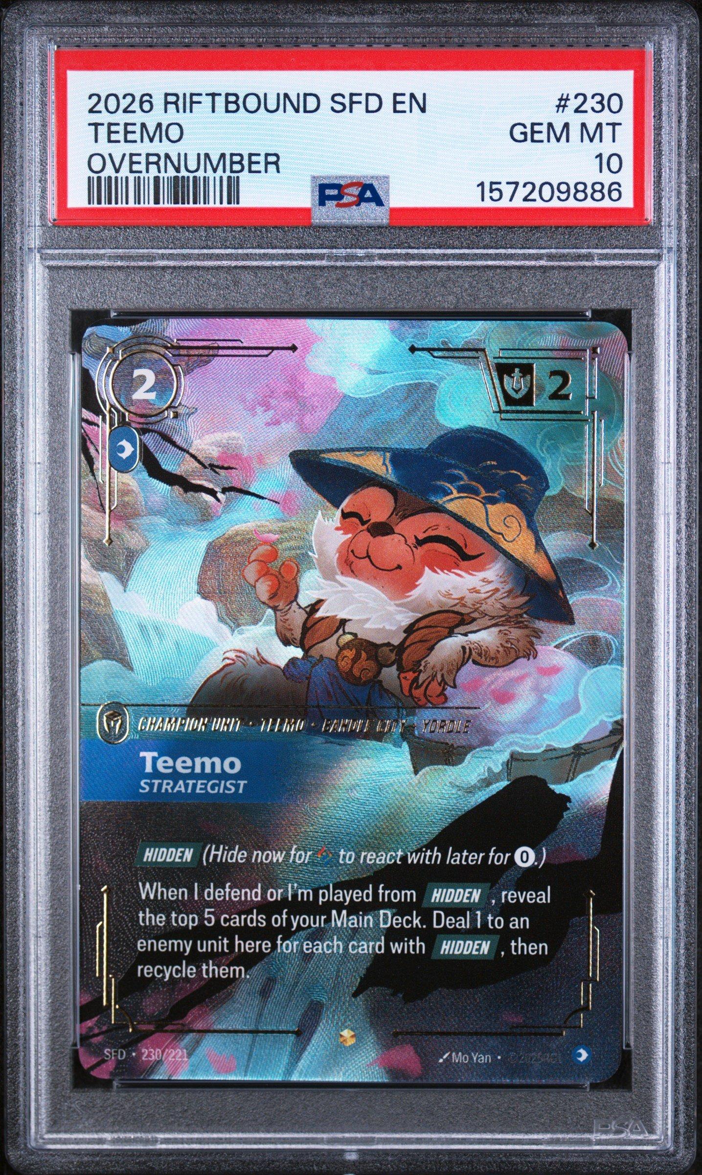 2026 Riftbound: League Of Legends Sfd-spiritforged 230 Teemo