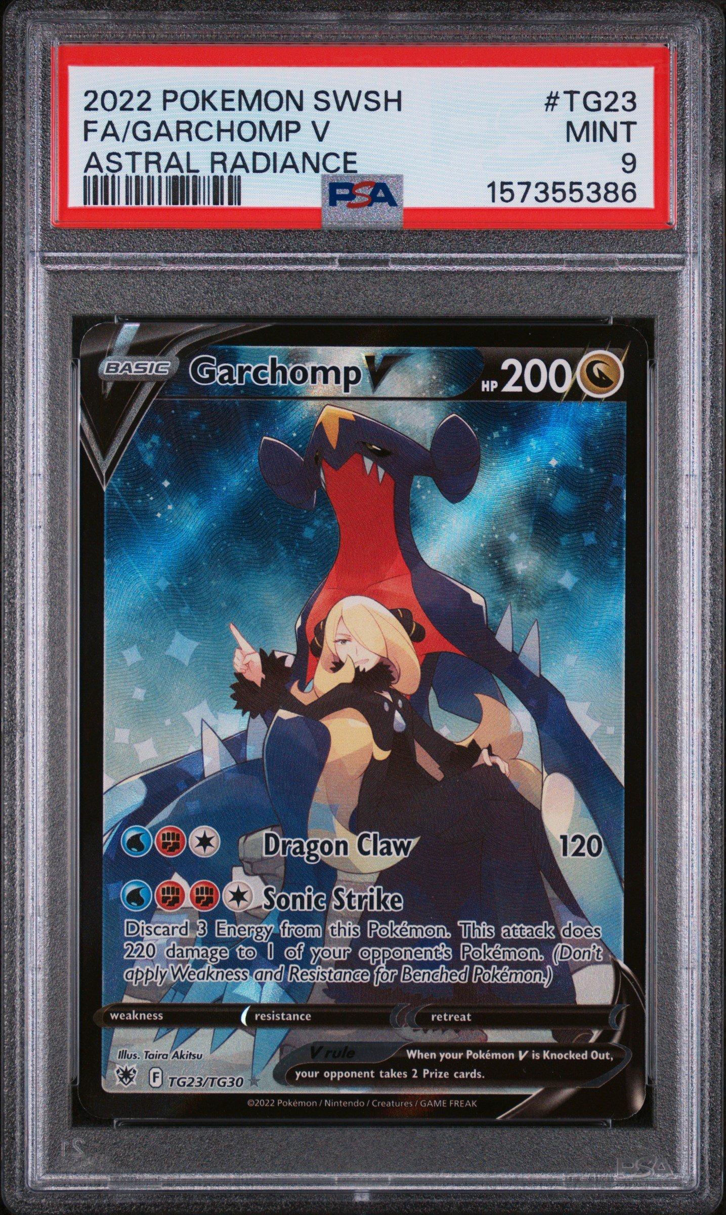 garchomp v pokemon card value - 178/189 - Full Art Ultra Rare - Sword & Shield [1WFF] Sonic Strike Discard 3 Energy from this Pokmon Garchomp V #TG23 Prices |