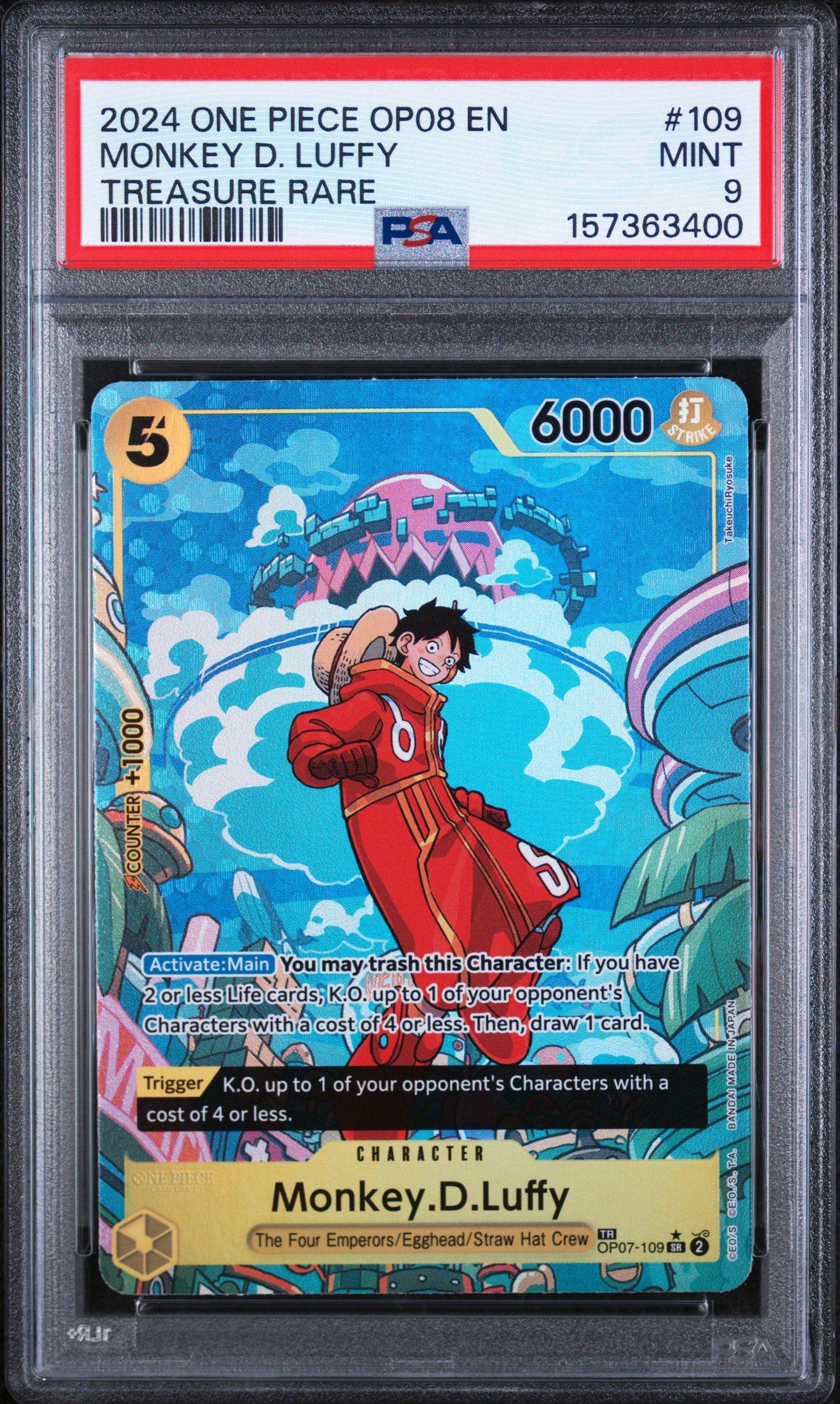 rare cards one piece OP03-070 R JAP Monkey D. Luffy Rare Character Card