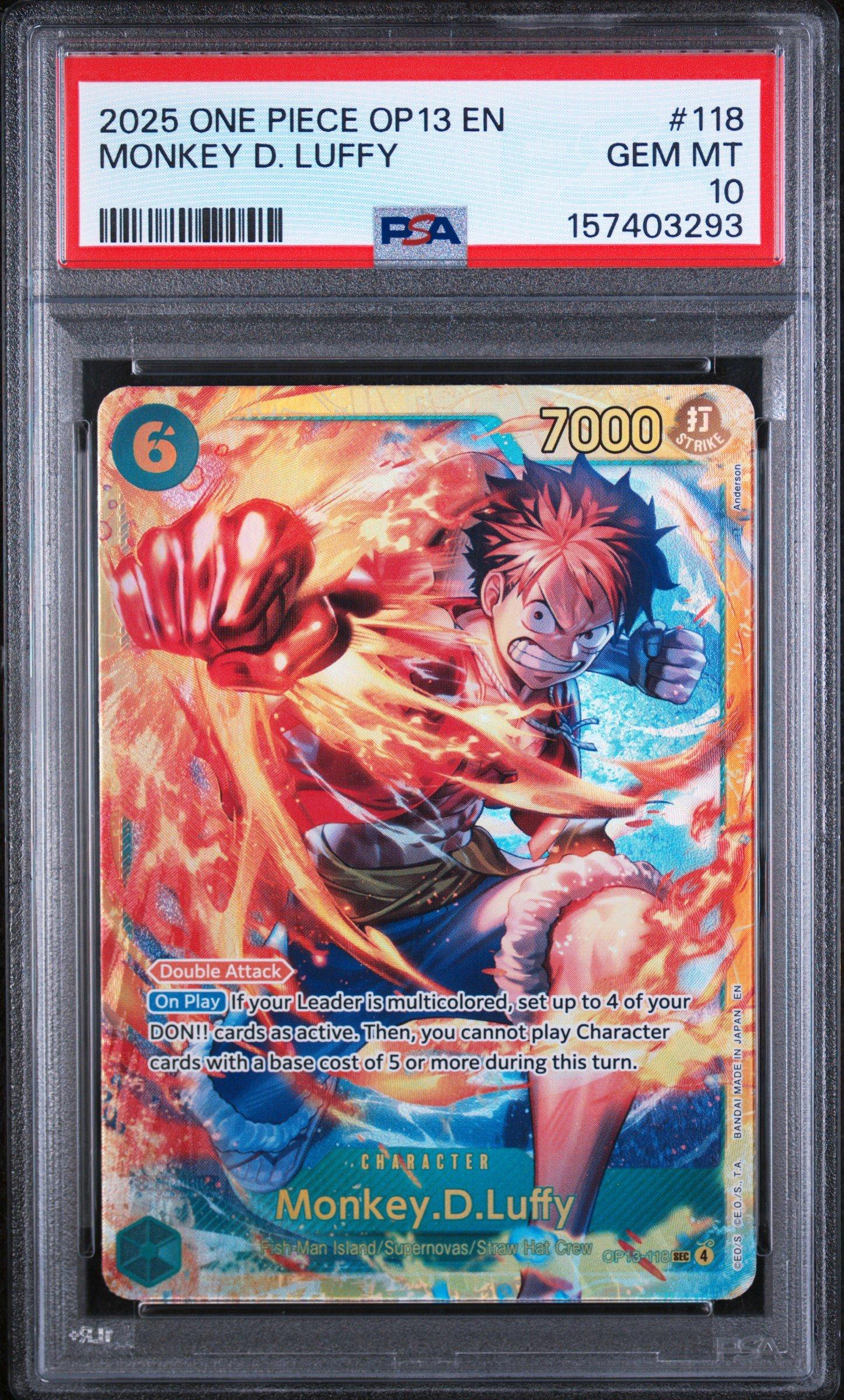 2024 One Piece Op08-two Legends 098 Kalgara Alternate Art PSA 10