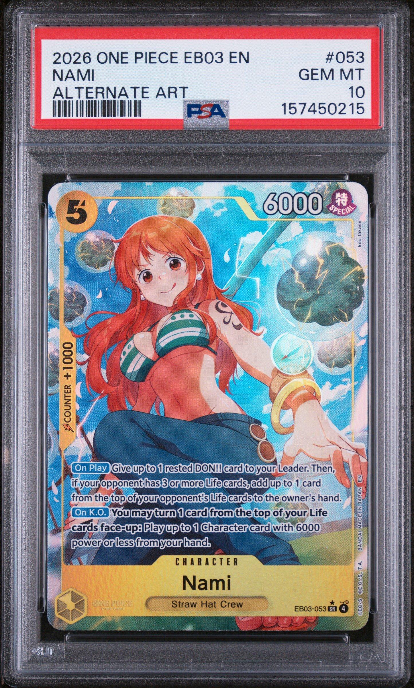 2026 One Piece Eb03-extra Booster -one Piece Heroines Edition- 053