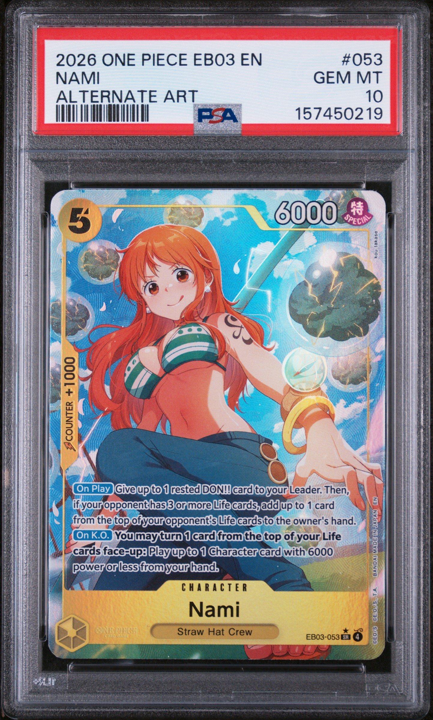 2026 One Piece Eb03-extra Booster -one Piece Heroines Edition- 053