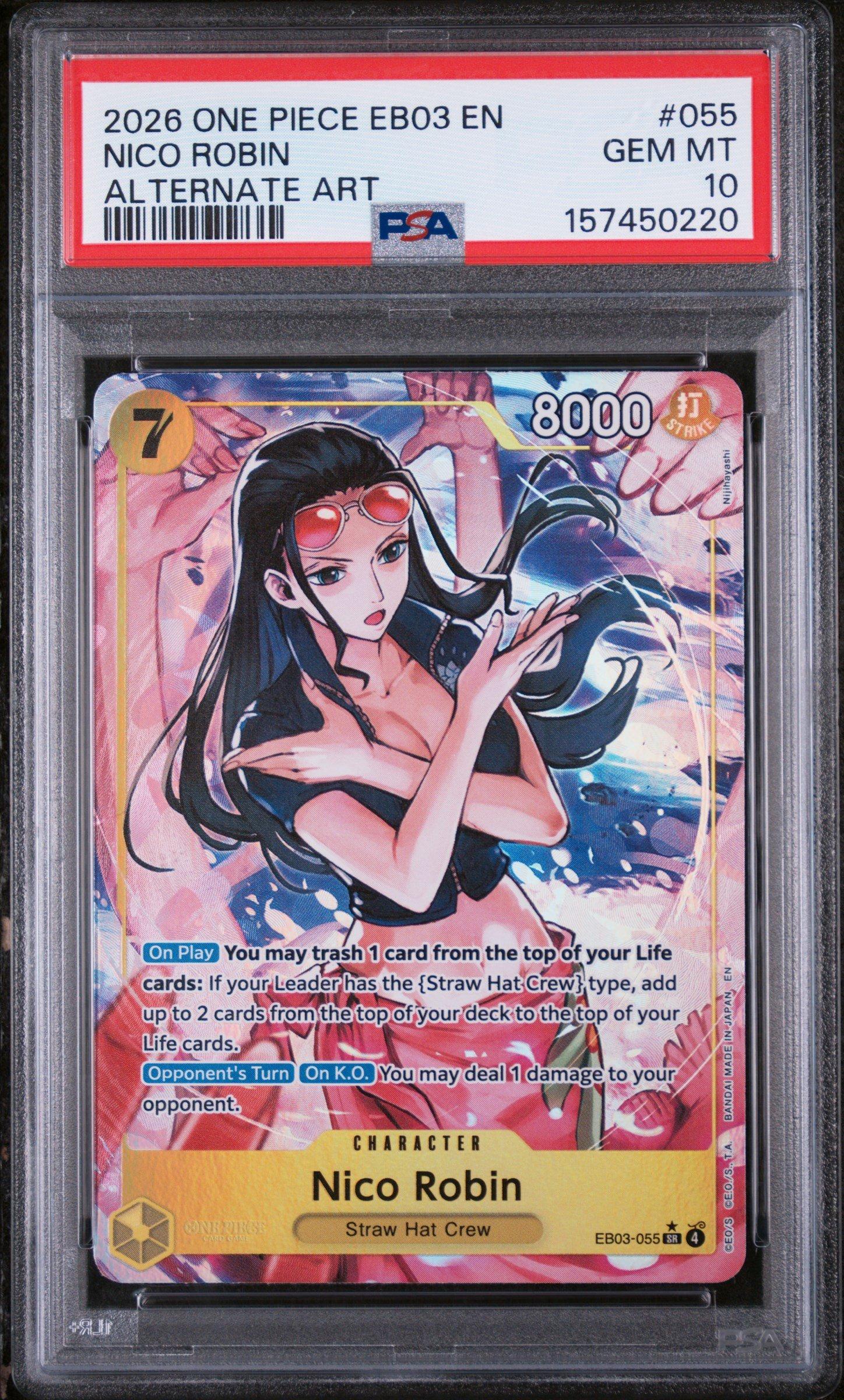 2026 One Piece Eb03-extra Booster -one Piece Heroines Edition- 055