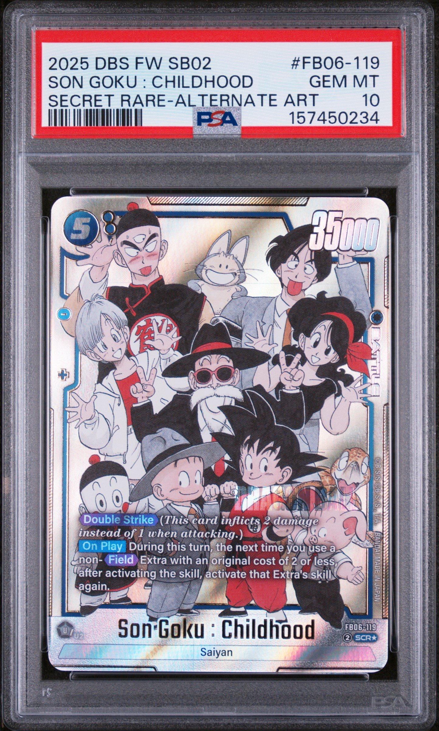 2025 Dragon Ball Super Card Game Fusion World Manga Booster 02