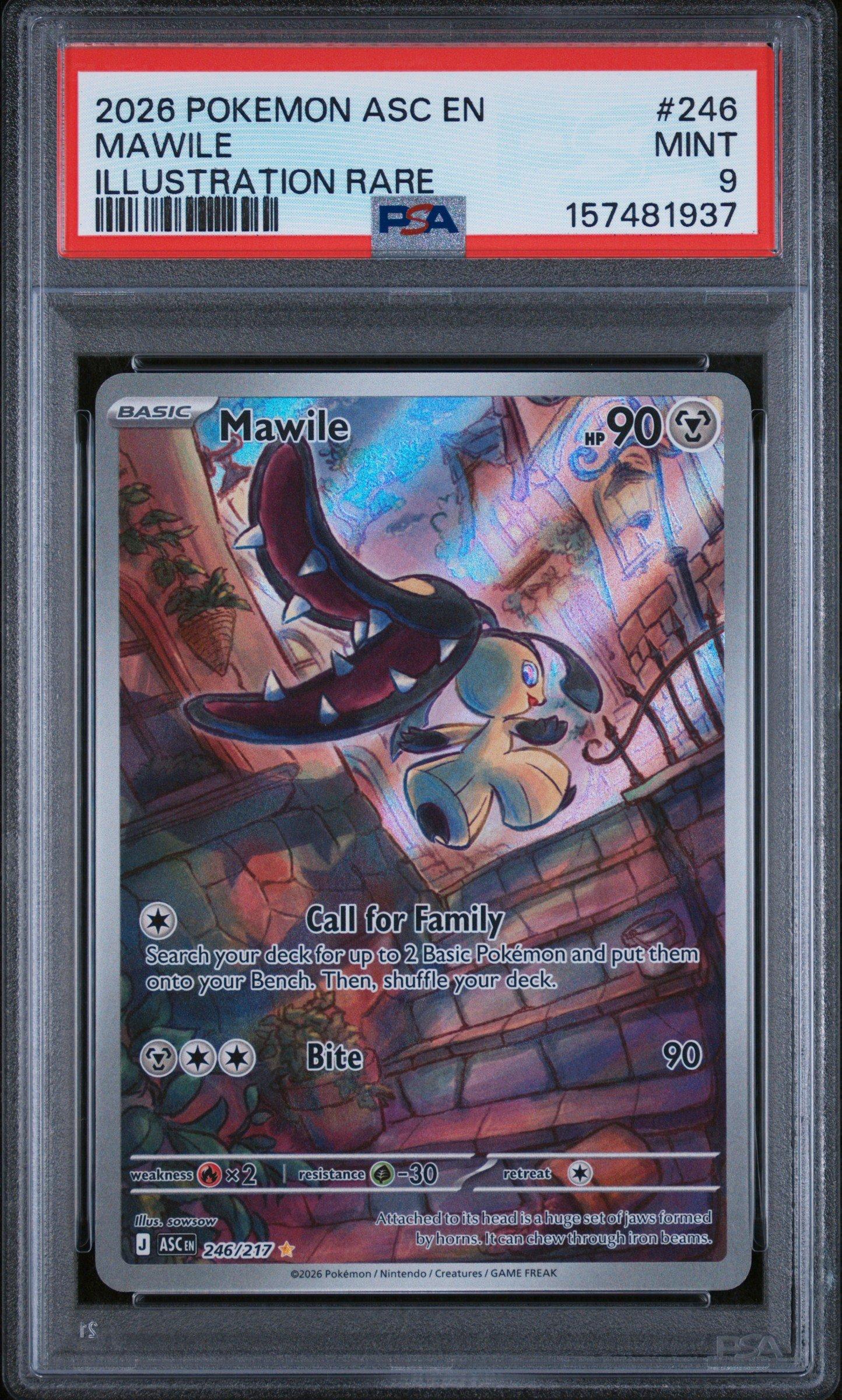 pokemon cards mawile Doodle Card Print Evolves from null Psychic Mischievous Crunch (30x) This attack does 30 damage for each [P] Energy attached to this Pokmon. Mawile (Triumphant Light #56/96, 1-Diamond)
