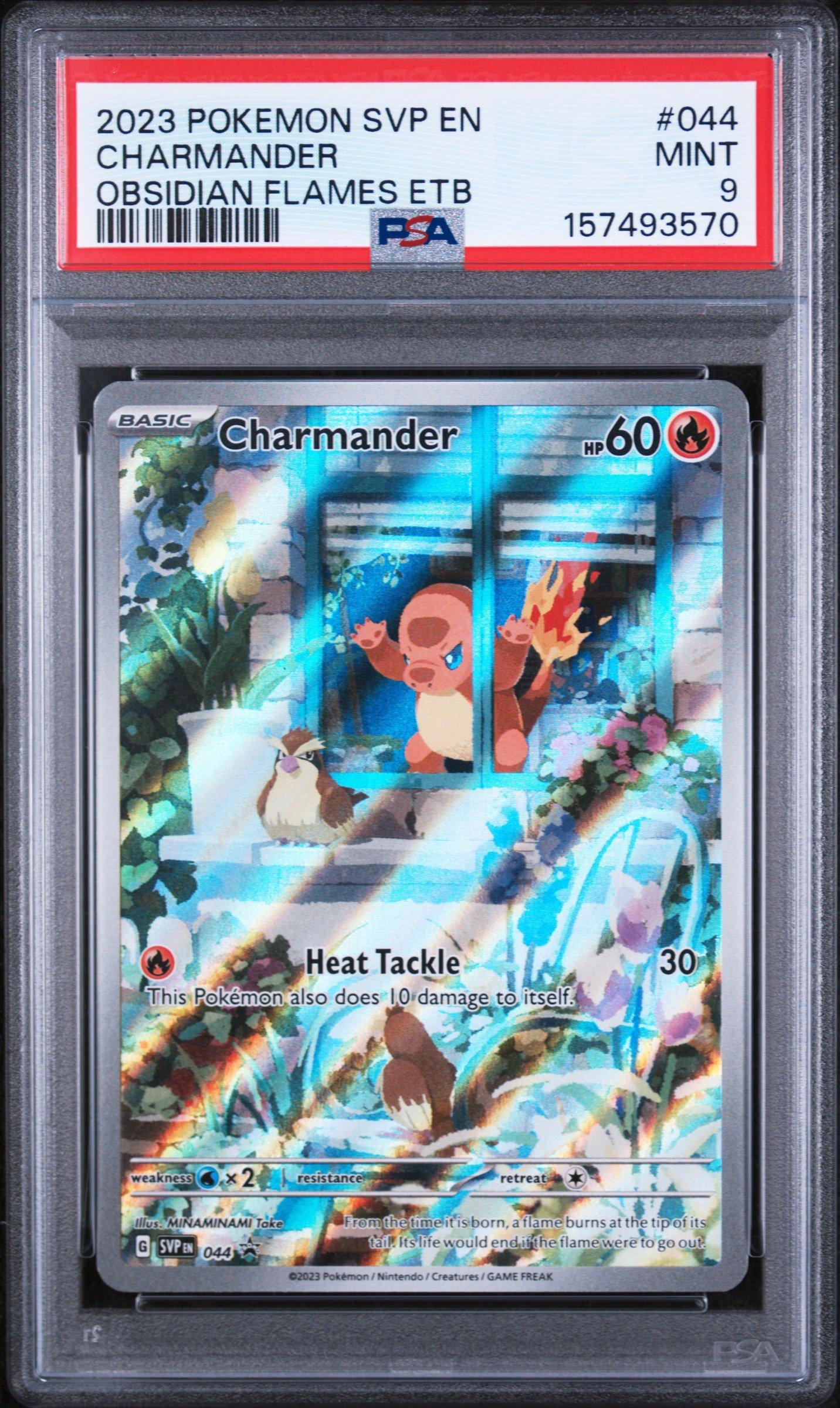 2023 Pokemon Svp En-sv Black Star Promo 044 Charmander Obsidian