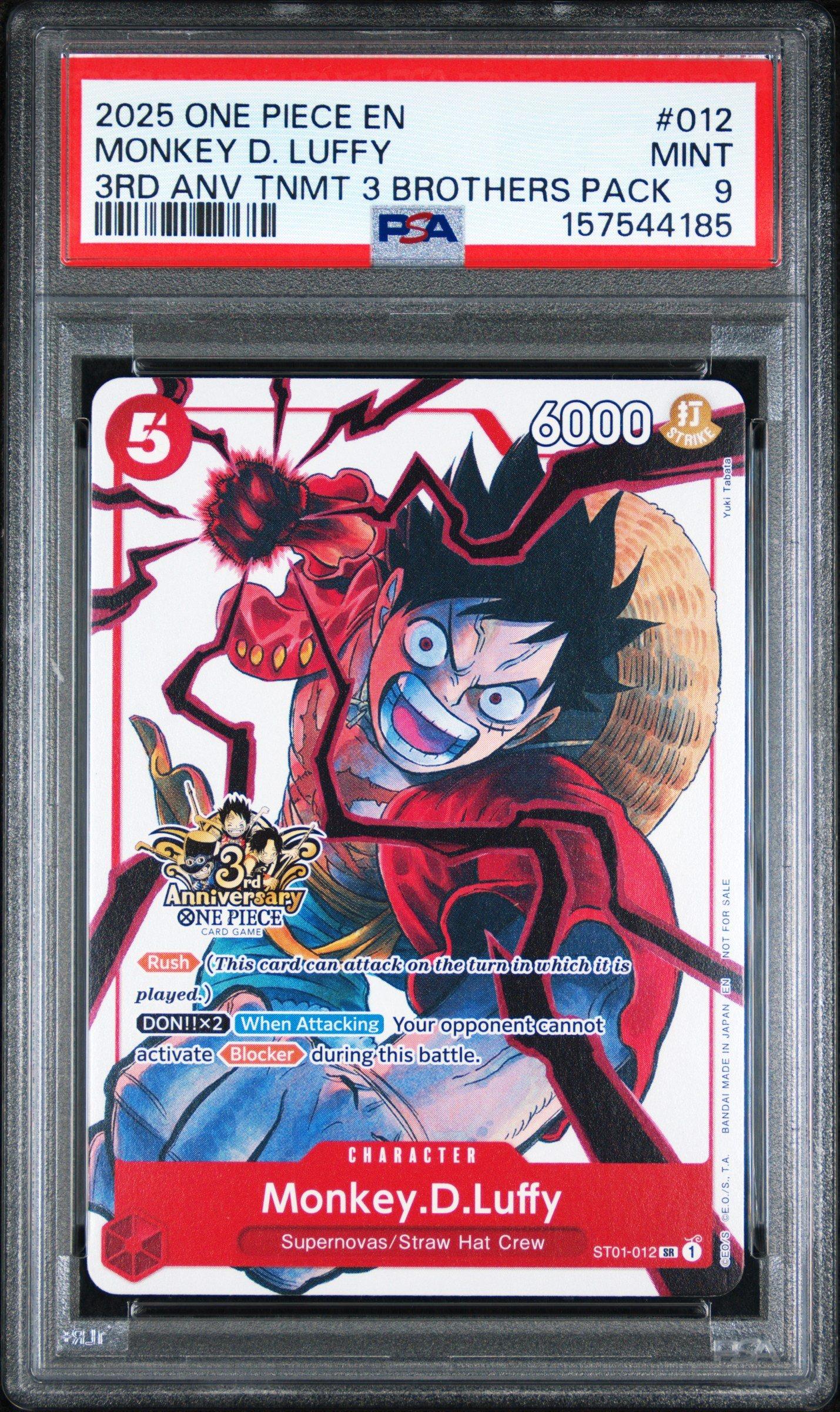 2025 One Piece 3rd Anniversary Tournament 3 Brothers Pack 012