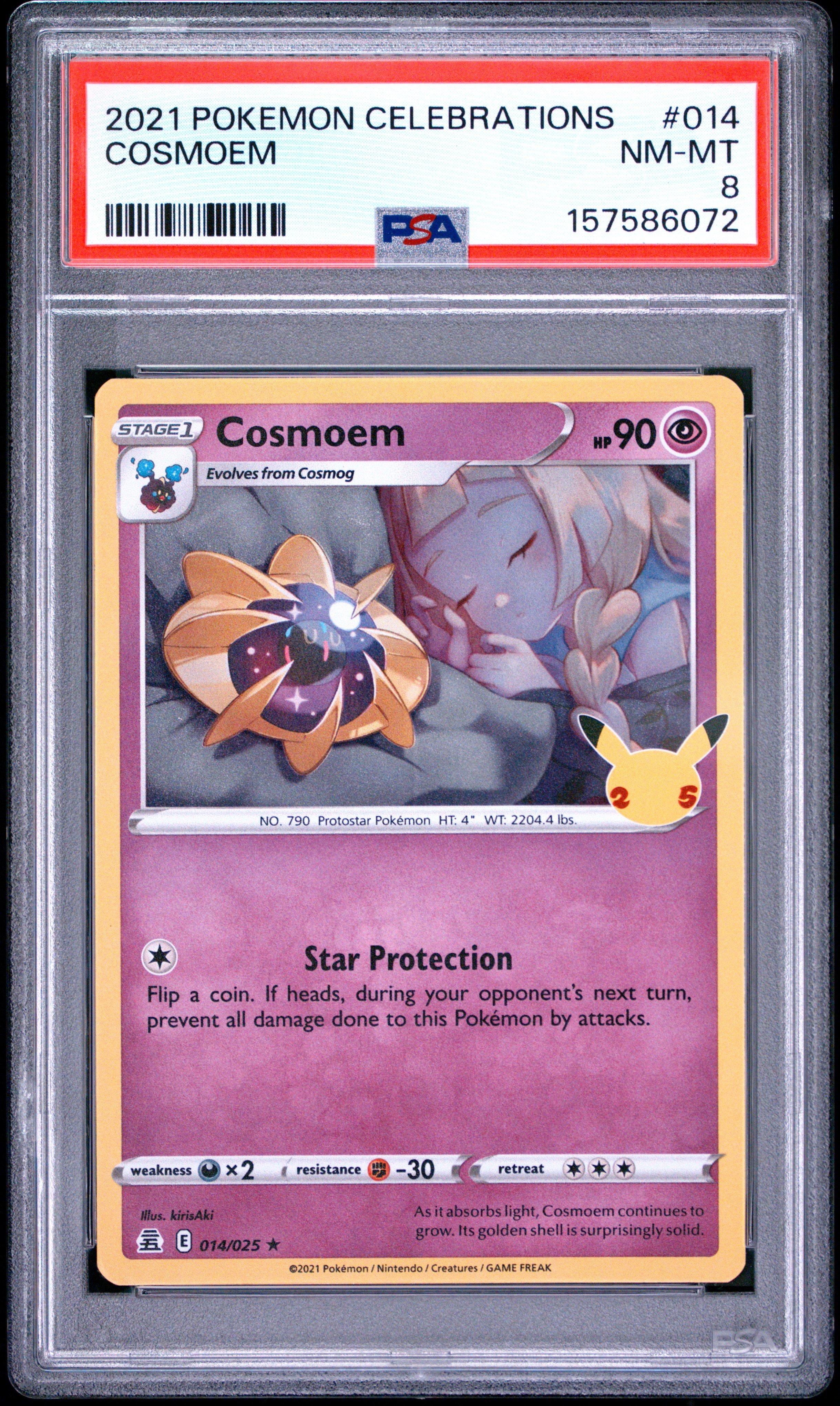 pokemon cosmoem card Cosmoem