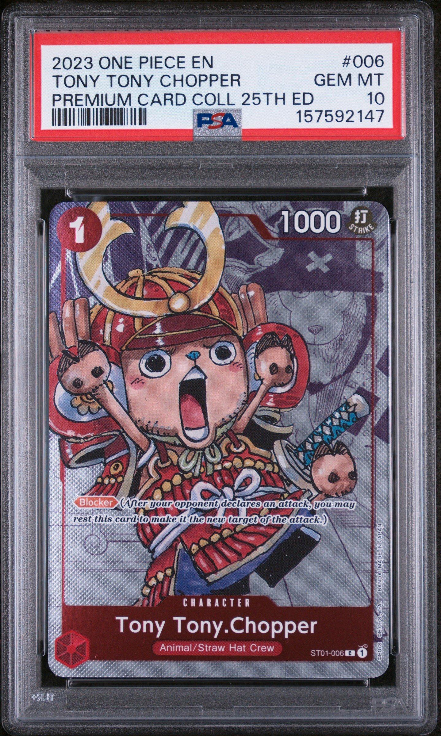 2023 One Piece Premium Card Collection 25th Edition 006 Tony Tony