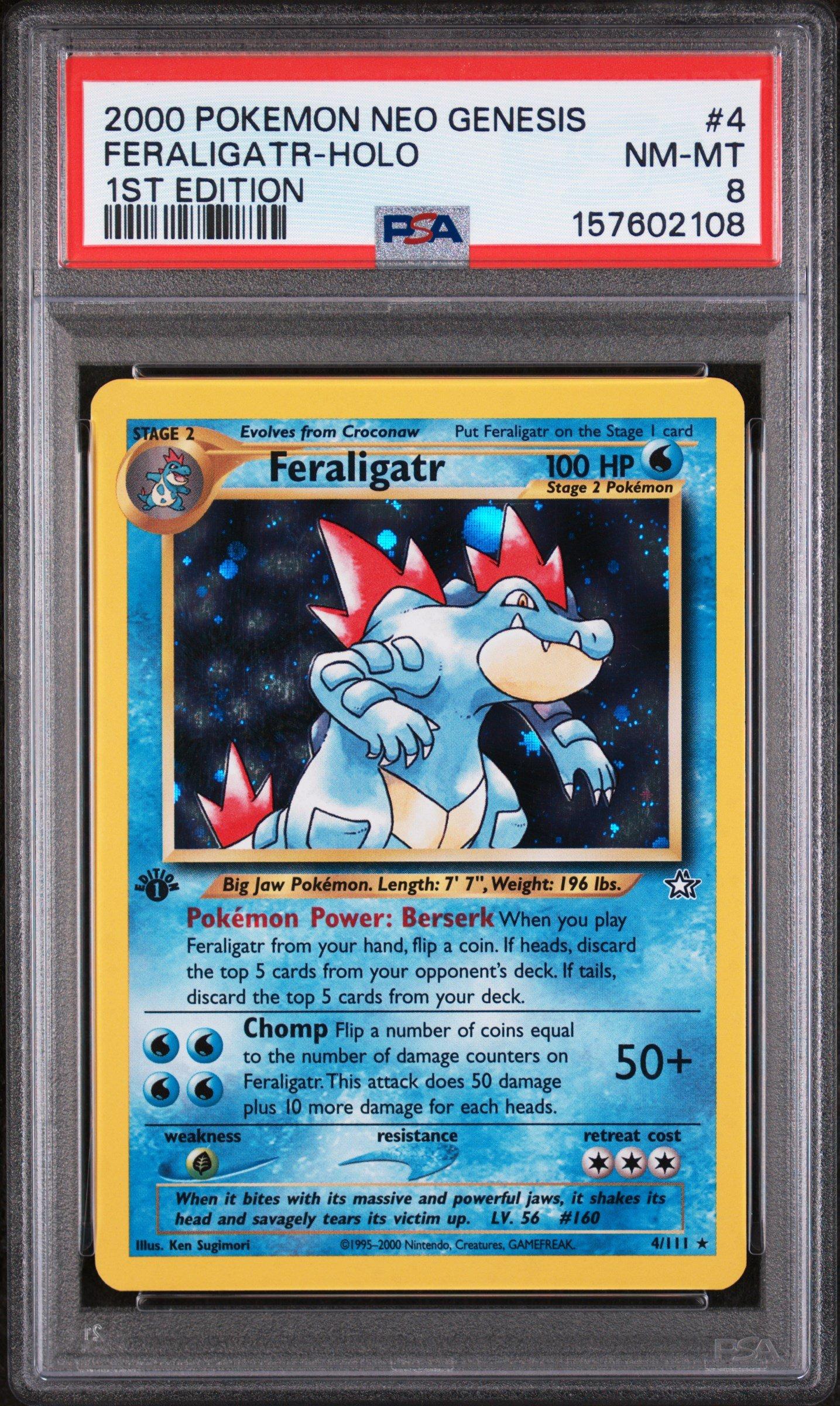 pokemon neo cards Entei Black Star Promo Movie Card - UNOPENED SEALED A PSA 1 will have major creasing Supply [Unopened] Pokmon Card 