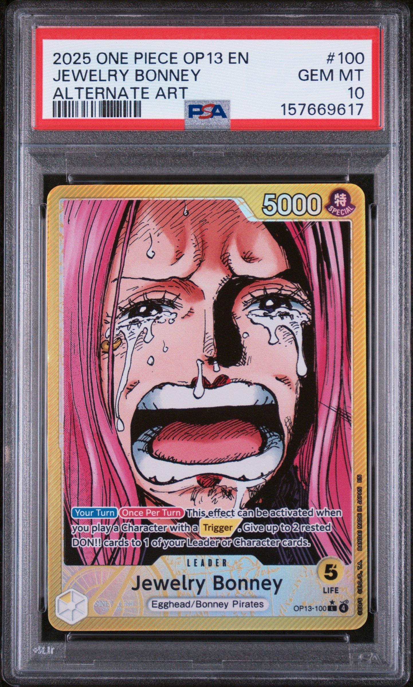 2025 One Piece Op13-carrying On His Will 100 Jewelry Bonney