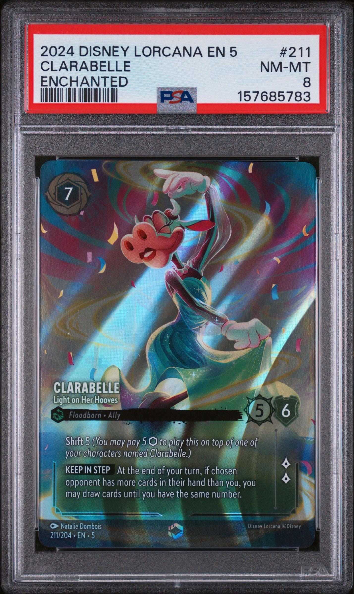 clarabelle lorcana card Clarabelle Shimmering Skies 90/204 Lorcana NM/M Non Foil