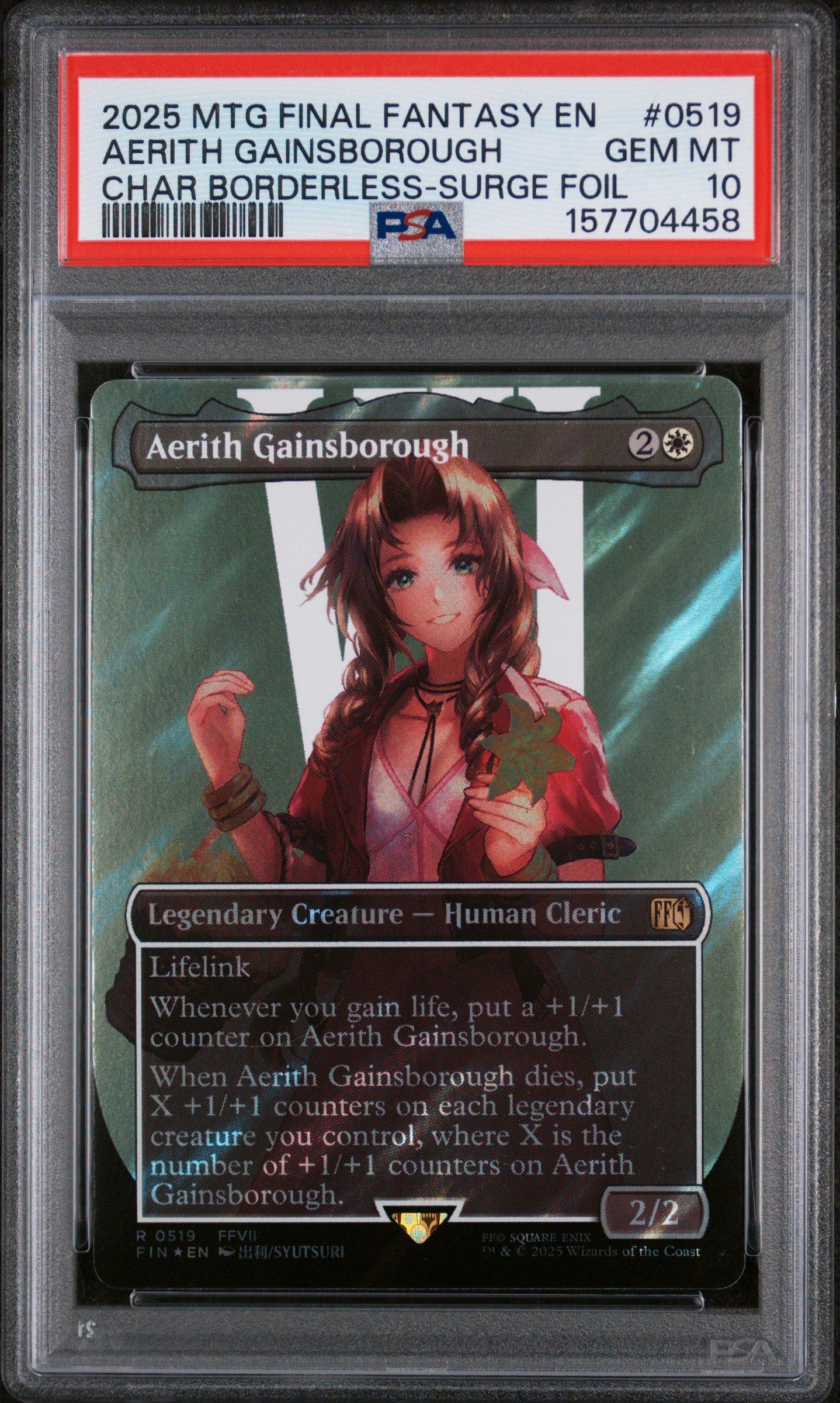 2025 Magic The Gathering Final Fantasy 0519 Aerith Gainsborough