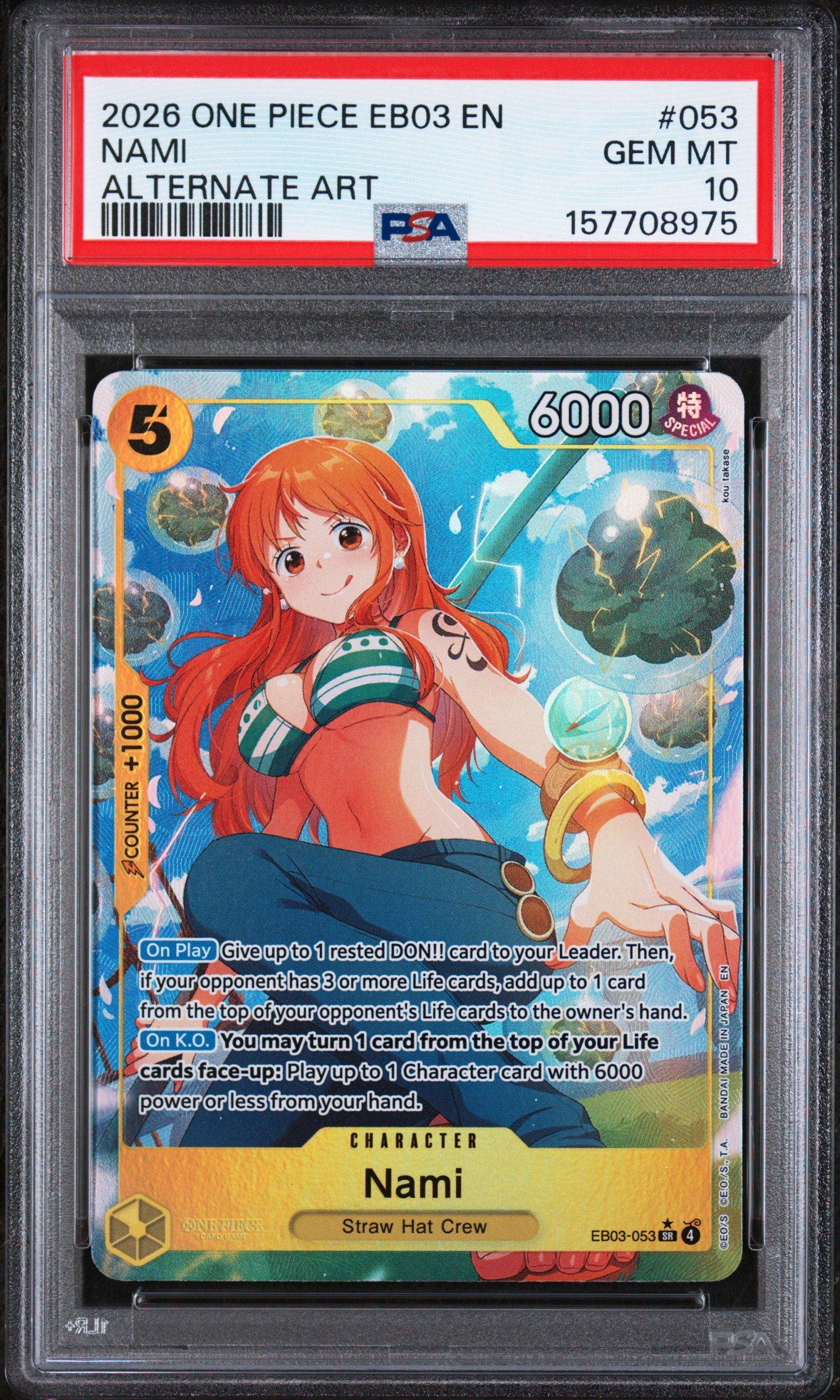 2026 One Piece Eb03-extra Booster -one Piece Heroines Edition- 053