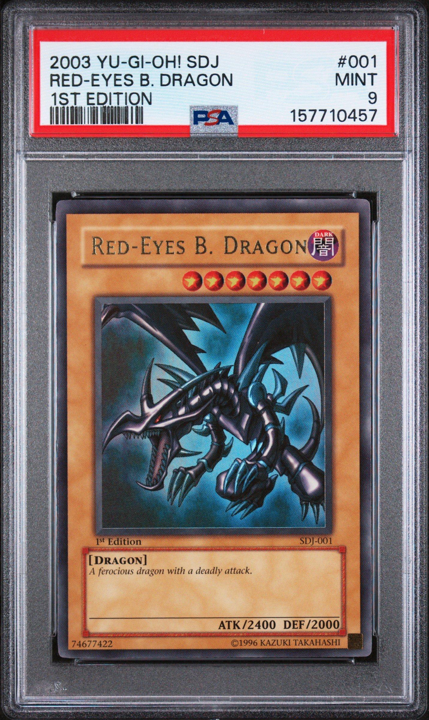 yu gi oh starter deck joey 2003 Yu-gi-oh! Deck: 001 Red-eyes B. Dragon 1st Edition PSA 9 Graded Card 0 Select 1 of your opponents monsters and shift it to Defense Position. yu gi oh starter deck