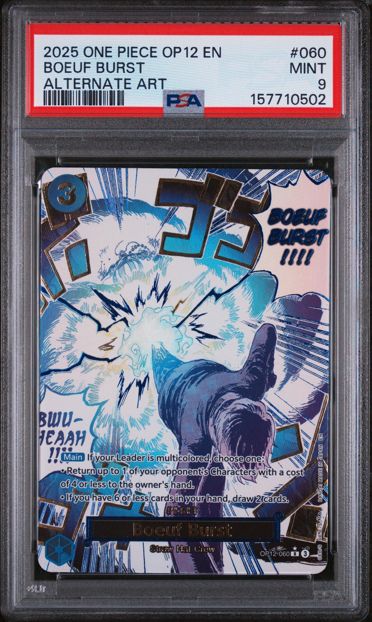 2025 One Piece Op12-legacy Of The Master 060 Boeuf Burst Alternate