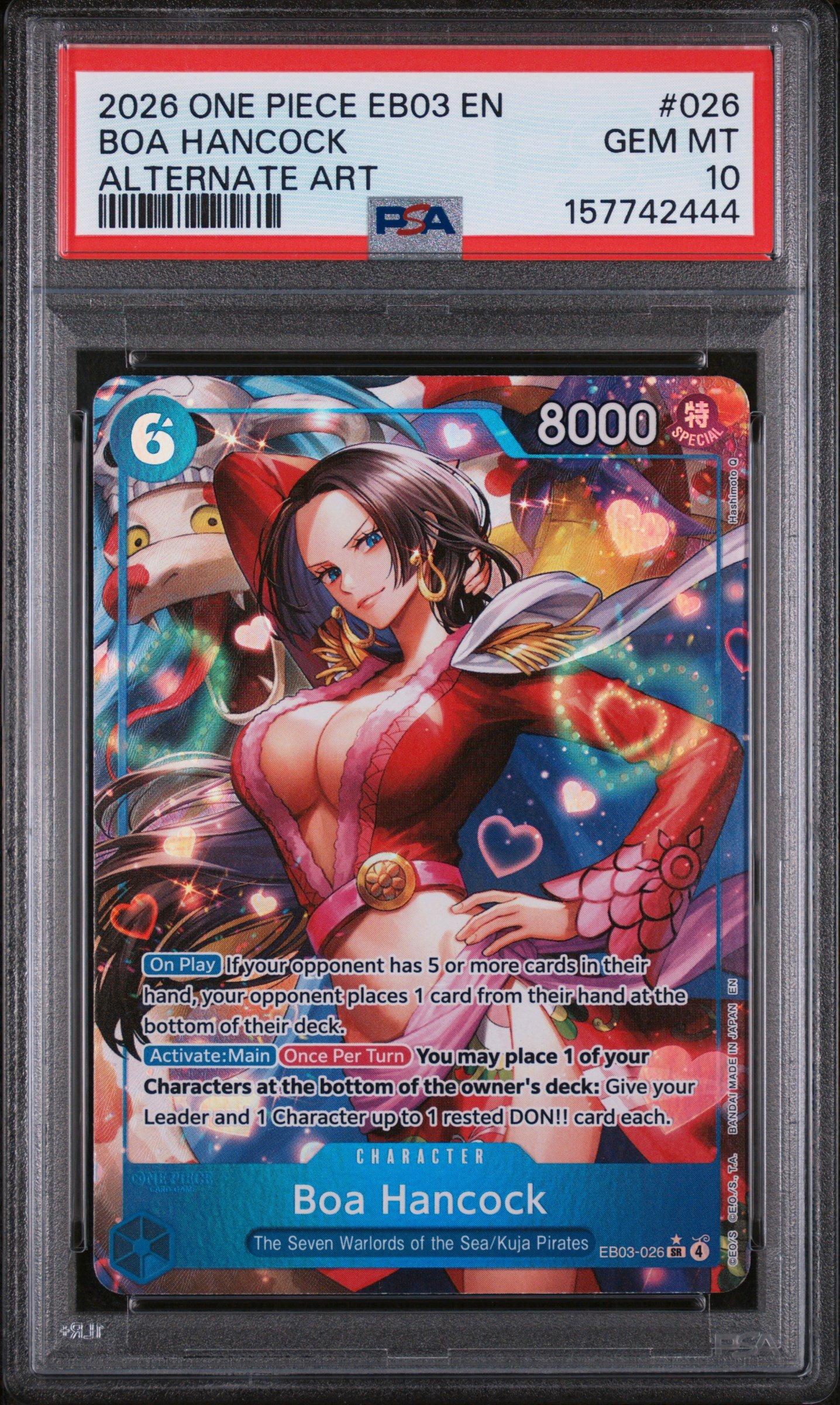 2026 One Piece Eb03-extra Booster -one Piece Heroines Edition- 026