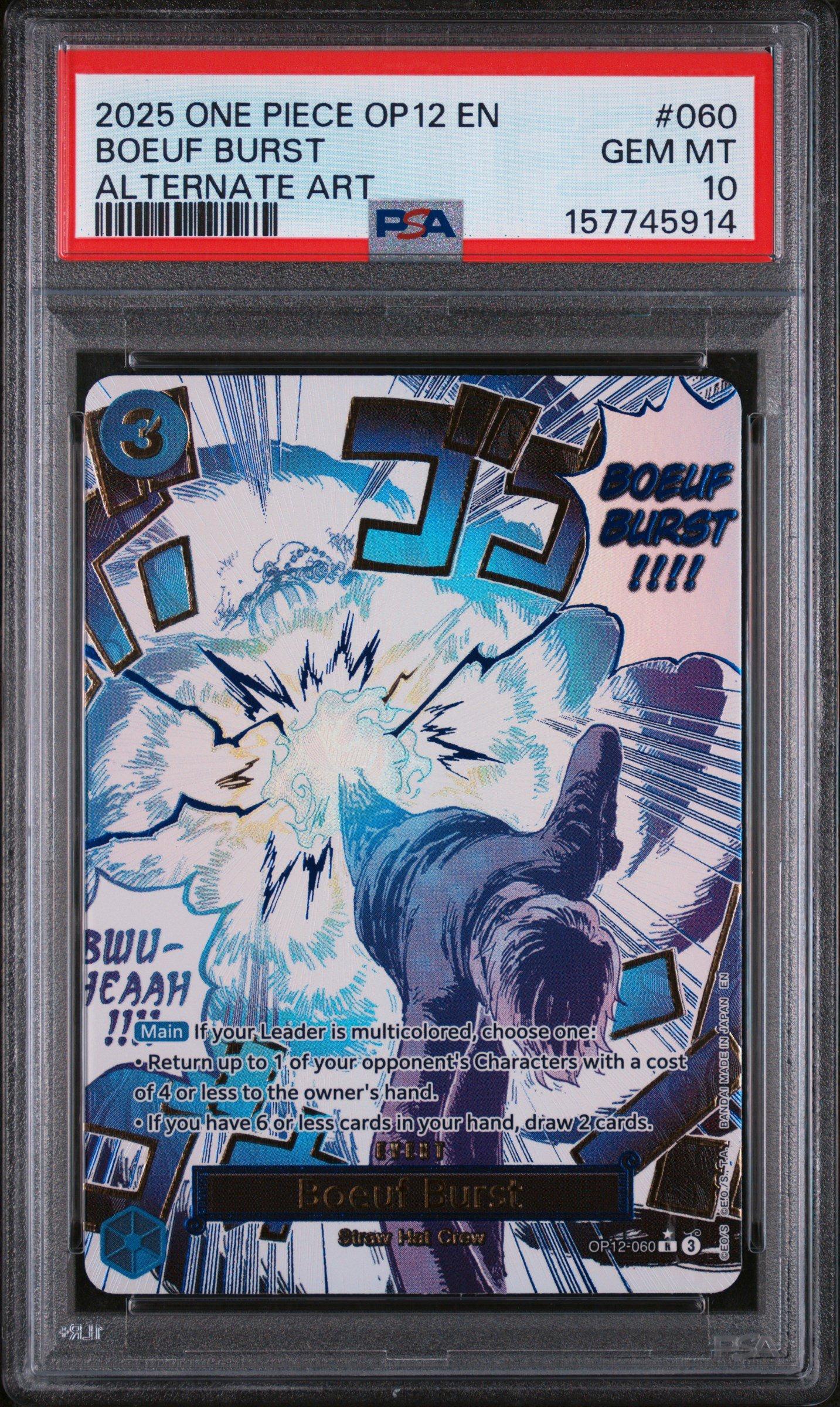 2025 One Piece Prb02-premium Booster -one Piece Card The Best- Vol 