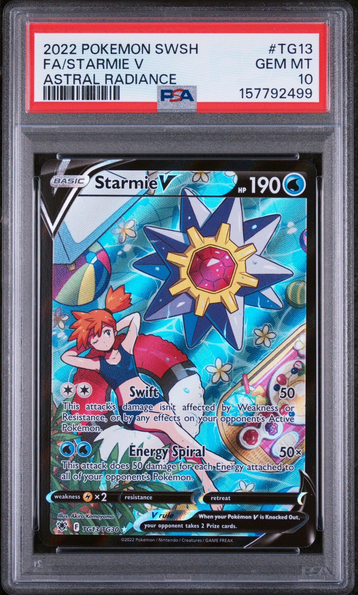 starmie pokemon card - (31/108) Water Colorless 2022 Pokemon Sword & Shield