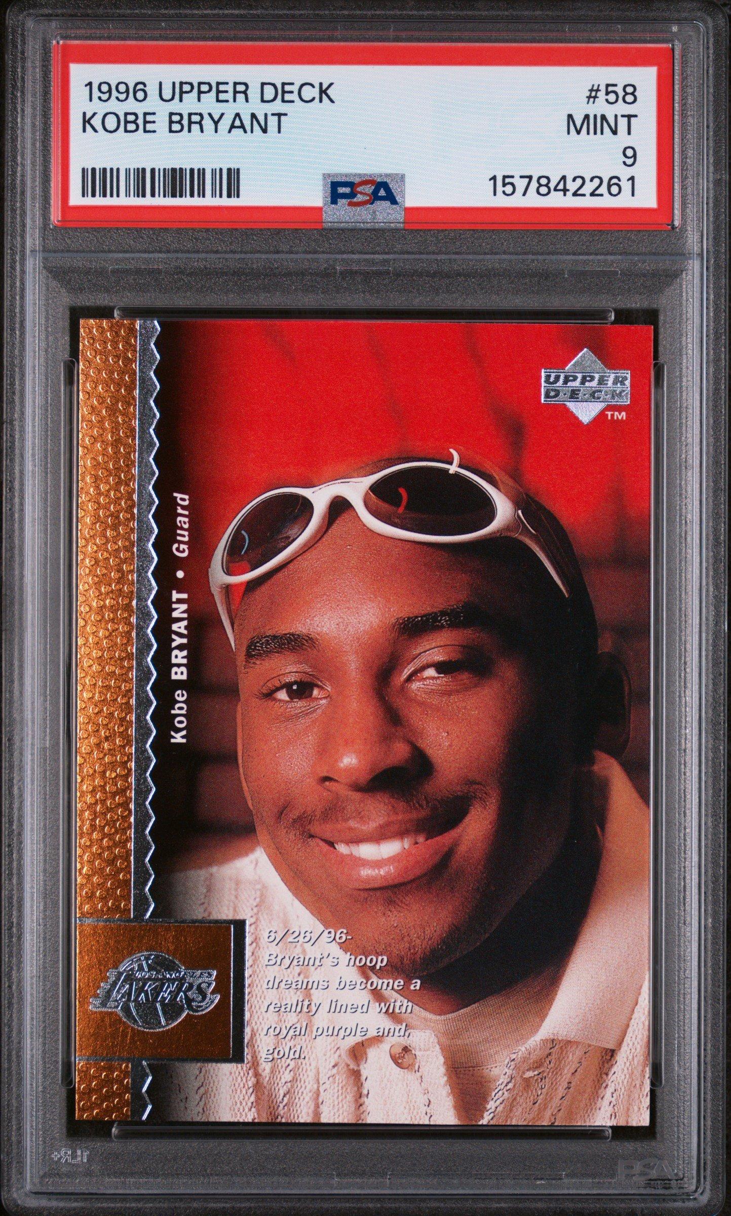 kobe bryant graded card 1996-97 All Sport PPF #185 ROOKIE RC PSA 10 Basketball NBA 96-97 1996-1997 Score Board Los Angeles Lakers Plus GEMT MT MINT : Collectibles & Fine Art Kobe Bryant 2018 Prizm Basketball
