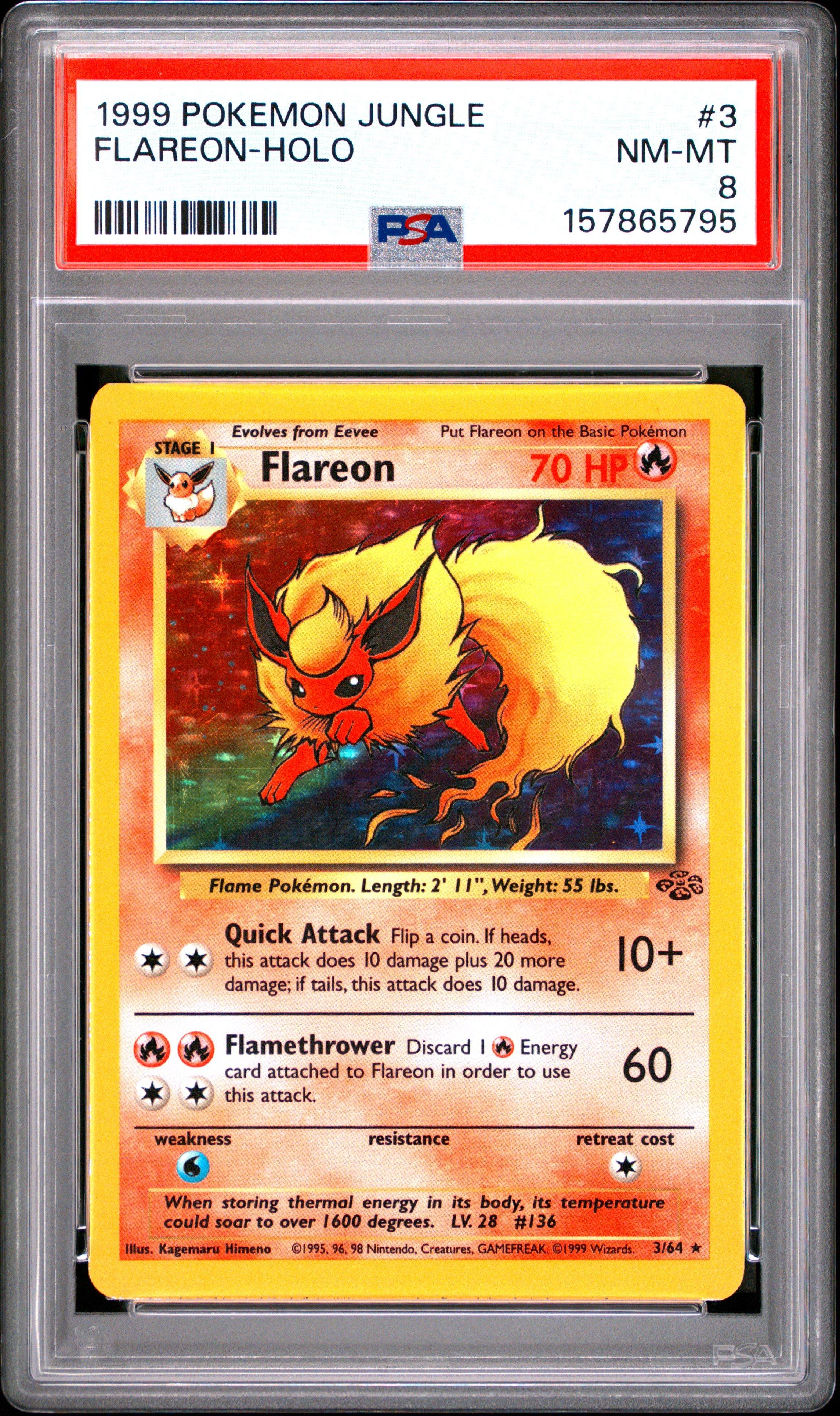 flareon pokemon card 1995 1995, 96, 98 Pokmon for Sale in Phoenix, AZ Stage 1 1999 Pokemon Jungle 3 Flareon-holo