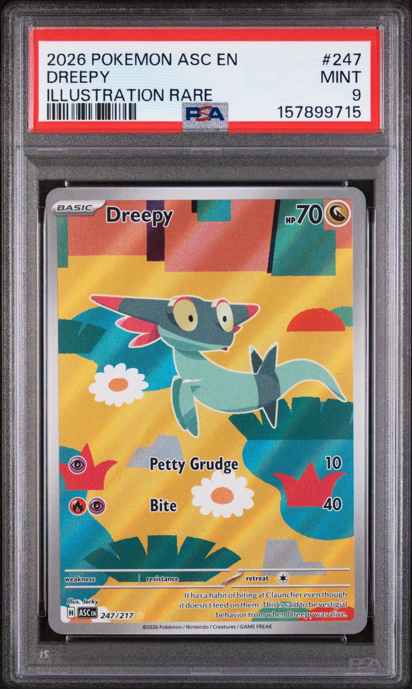 dreepy pokemon cards TCG: Rebel Clash Psychic Rarity Dreepy 087/195 Common Silver Tempest
