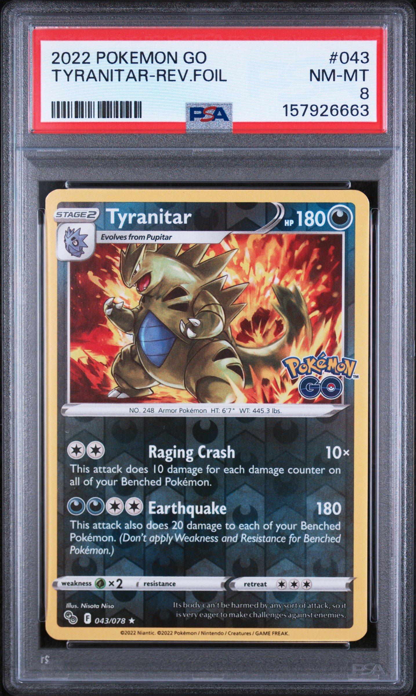 tyranitar pokemon go card 095/159 – Journey Together – 2 Lot : Toys & Games Pokémon Hit Points180 HP Stage Tyranitar | Team Up |