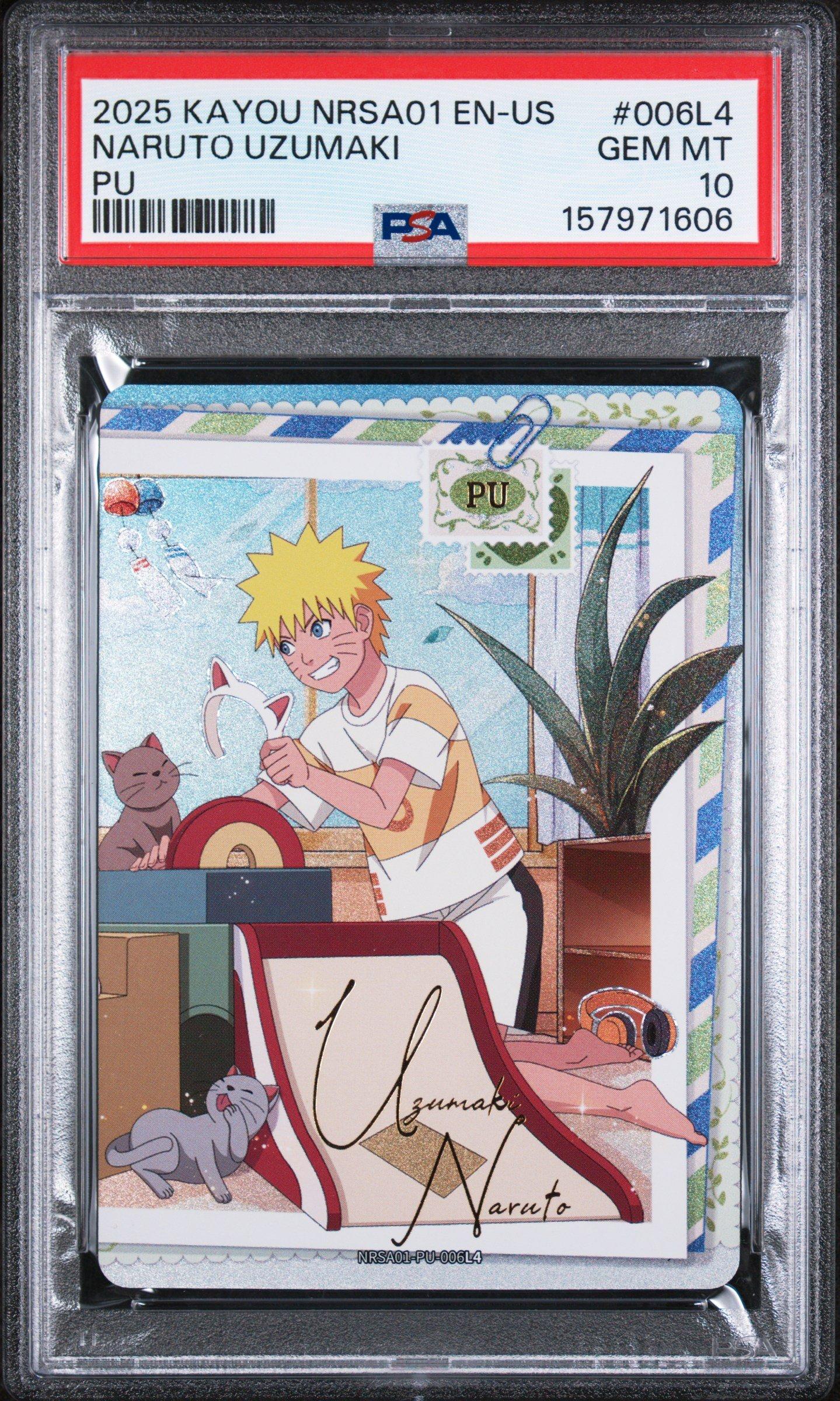 2025 Kayou Naruto Smriti Collectible Card Nrsa01-heaven Scroll