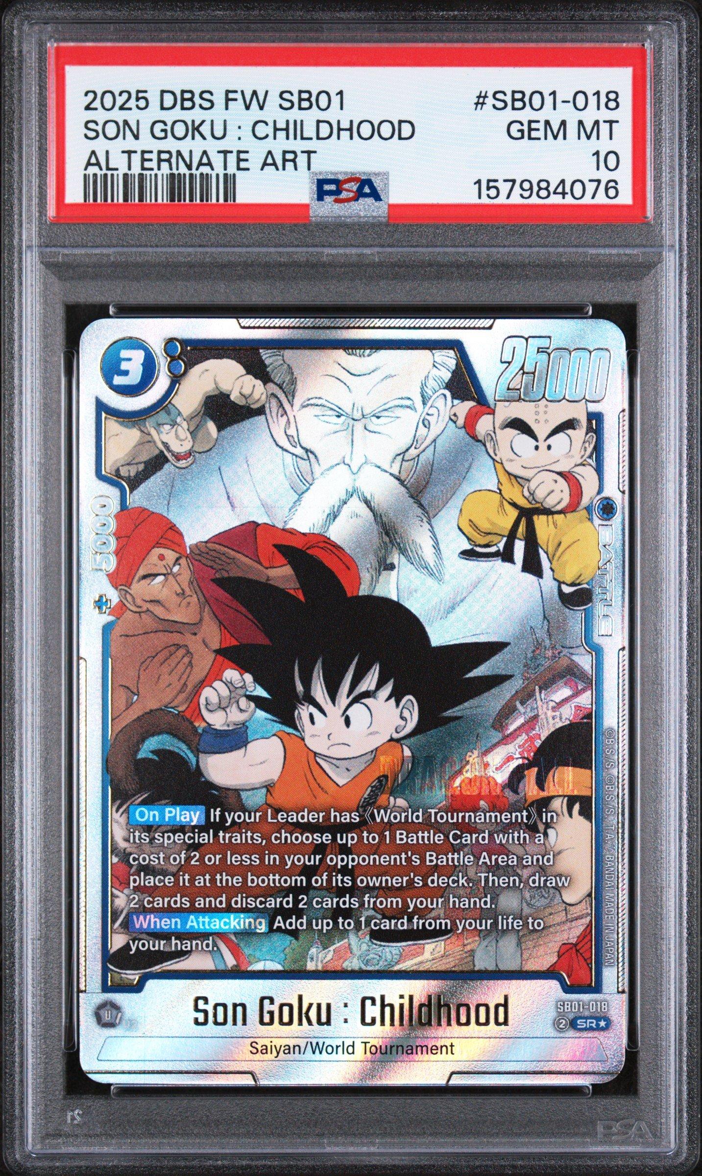 2025 Dragon Ball Super Card Game Fusion World Manga Booster 01
