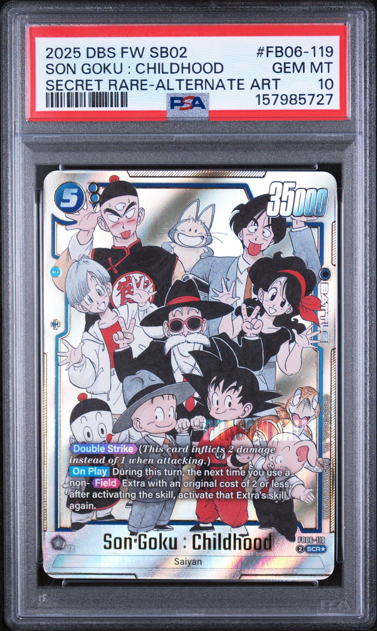 2025 Dragon Ball Super Card Game Fusion World Manga Booster 02