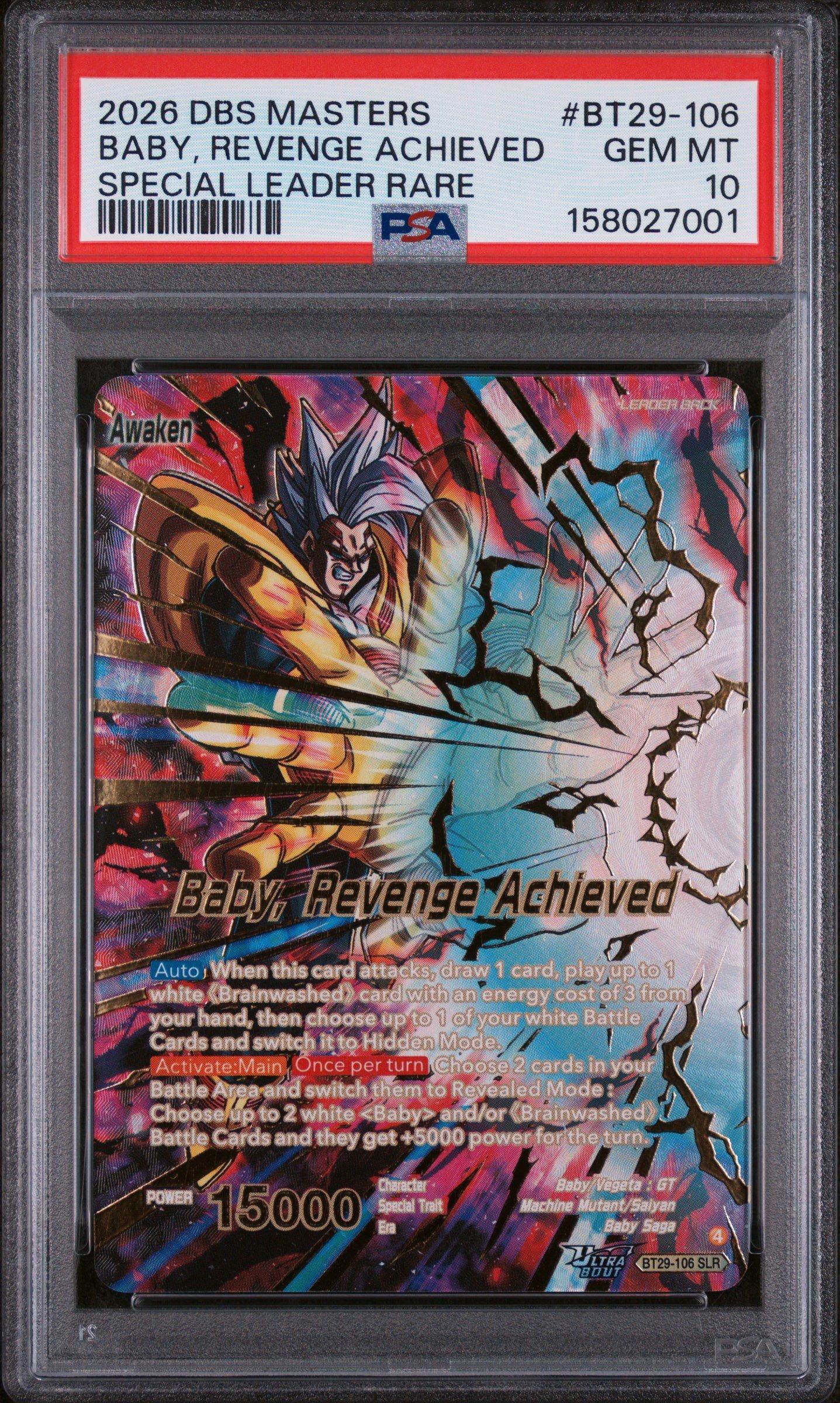 2026 Dragon Ball Super Card Game Masters Series 29 Fearsome Rivals