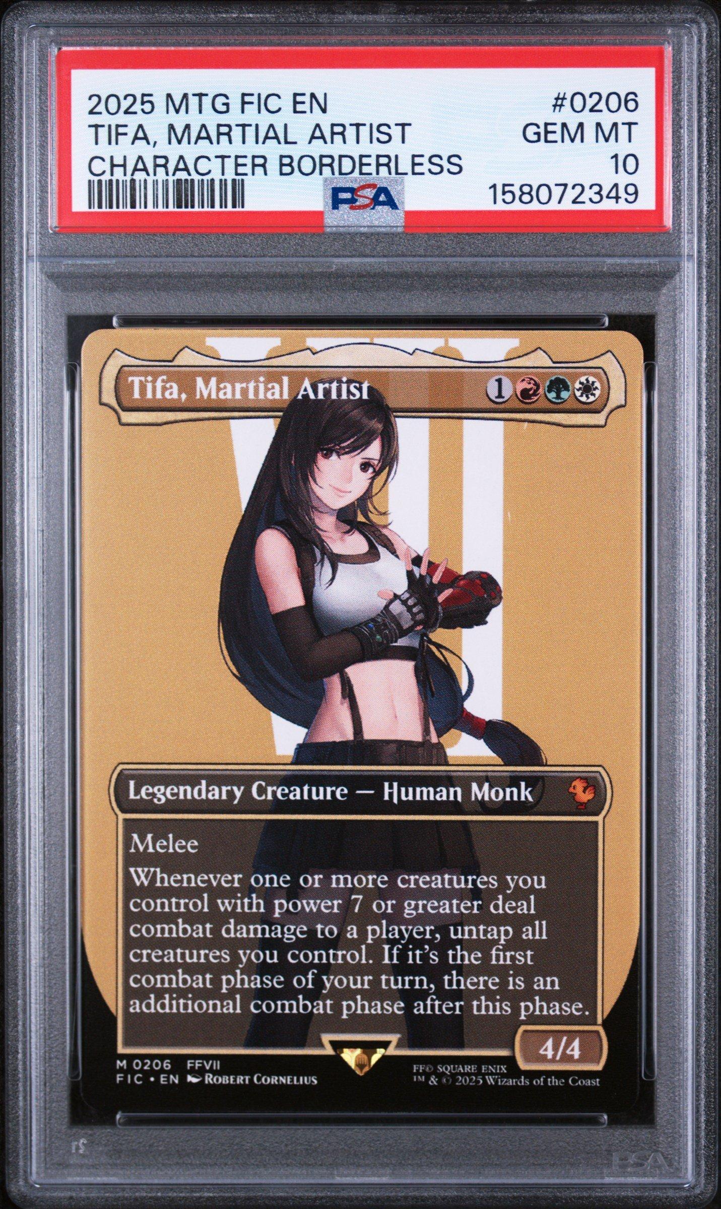 2025 Magic The Gathering Final Fantasy Commander 0206 Tifa