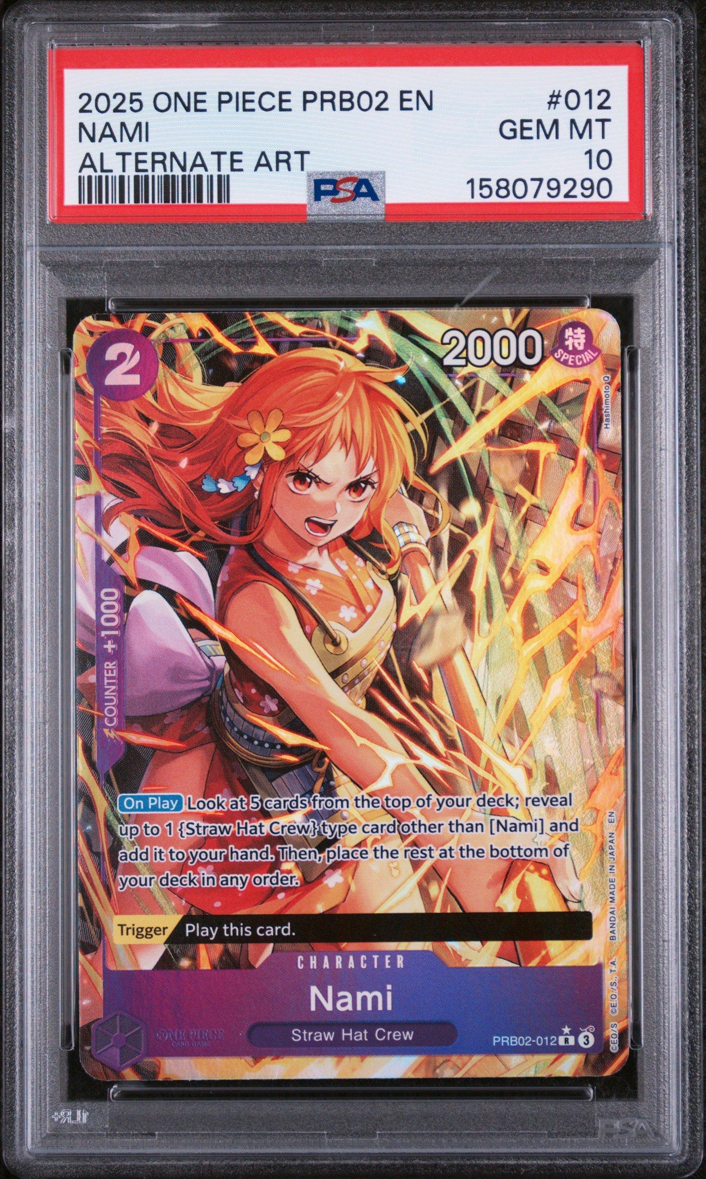 2025 One Piece Prb02-premium Booster -one Piece Card The Best- Vol