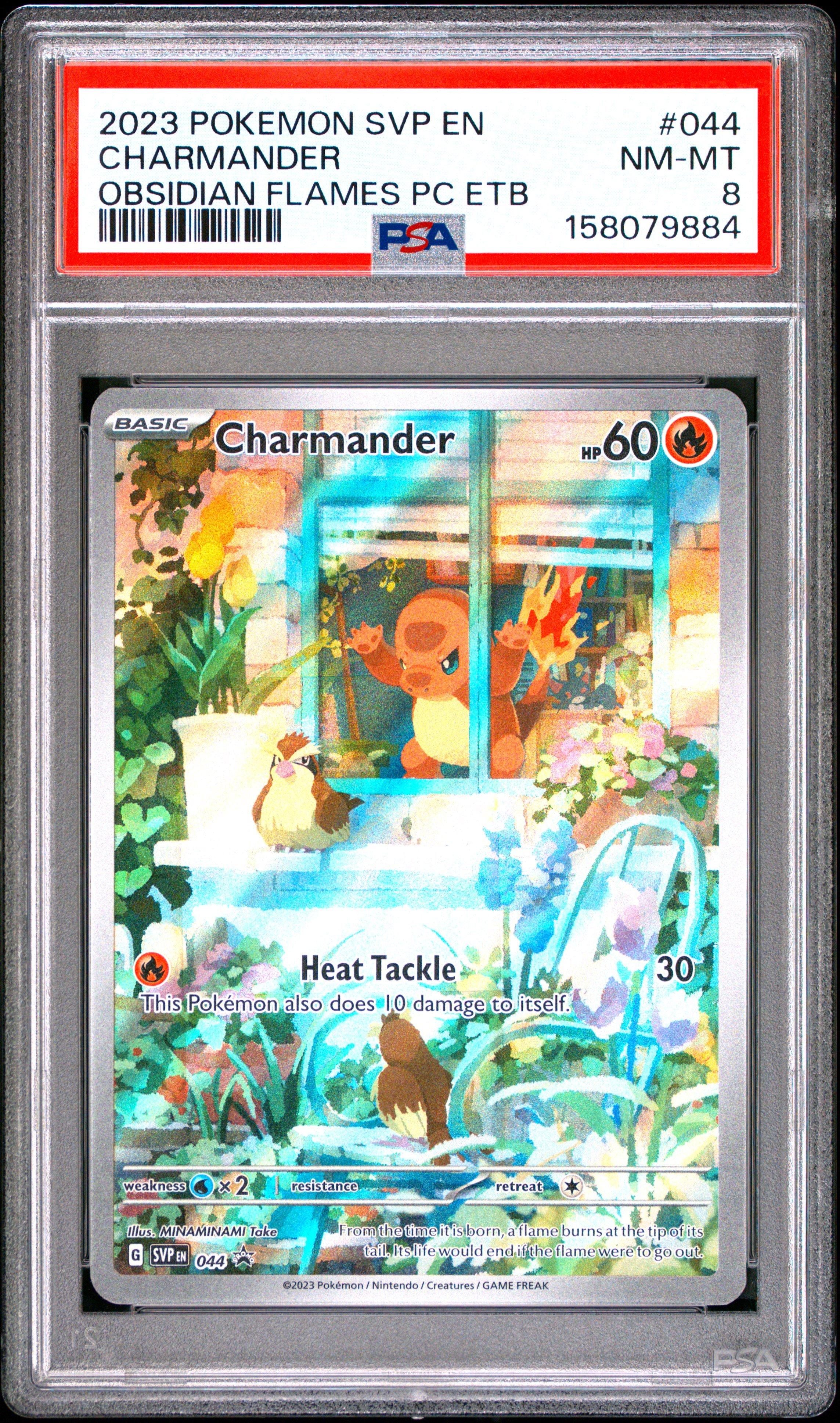 2023 Pokemon Svp En-sv Black Star Promo 044 Charmander Obsidian