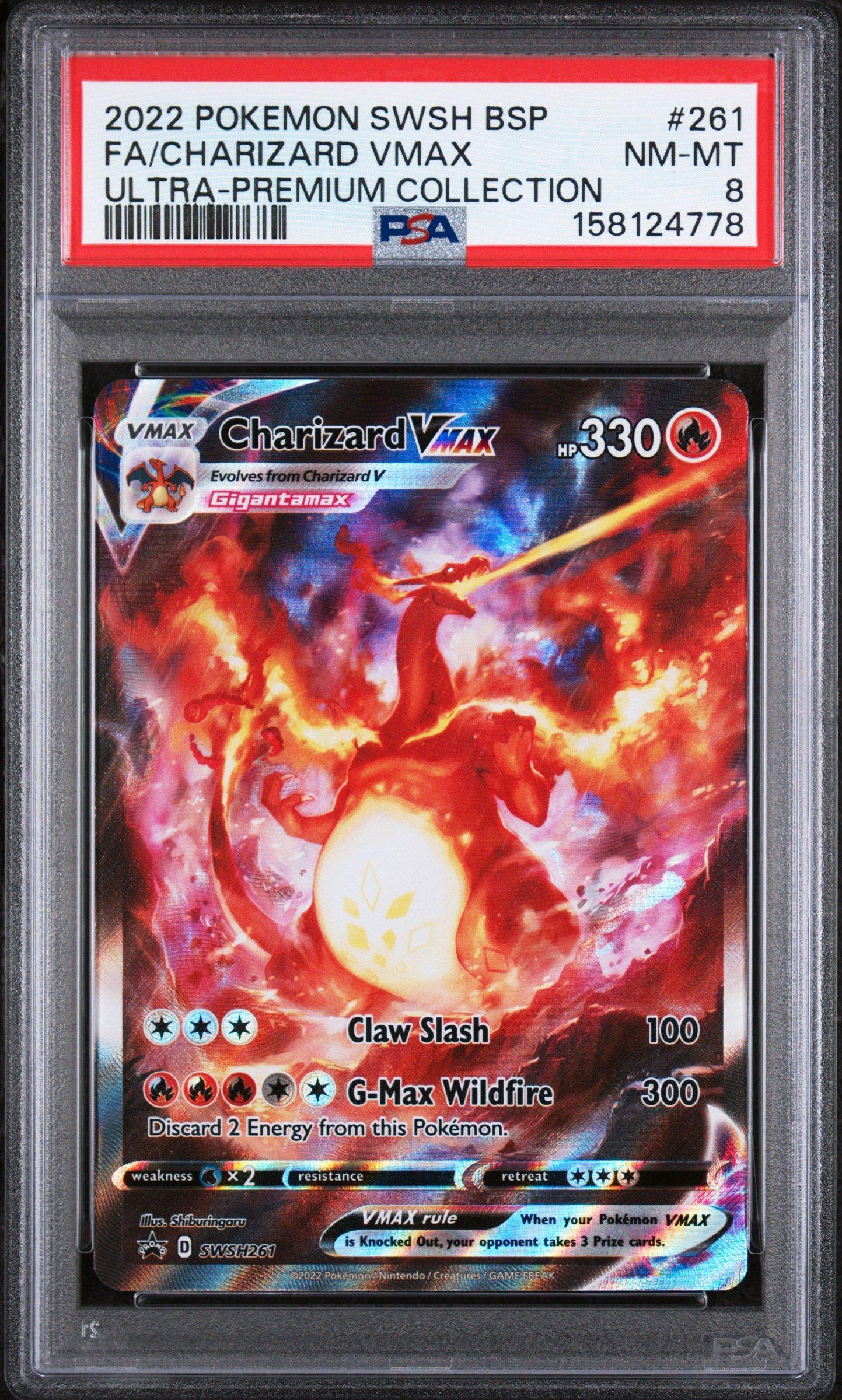 pokemon trading card game promo charizard vmax swsh261 - Black Star - Alternate Art Holo Promo Card Type Charizard VMAX Alternate Art Promo