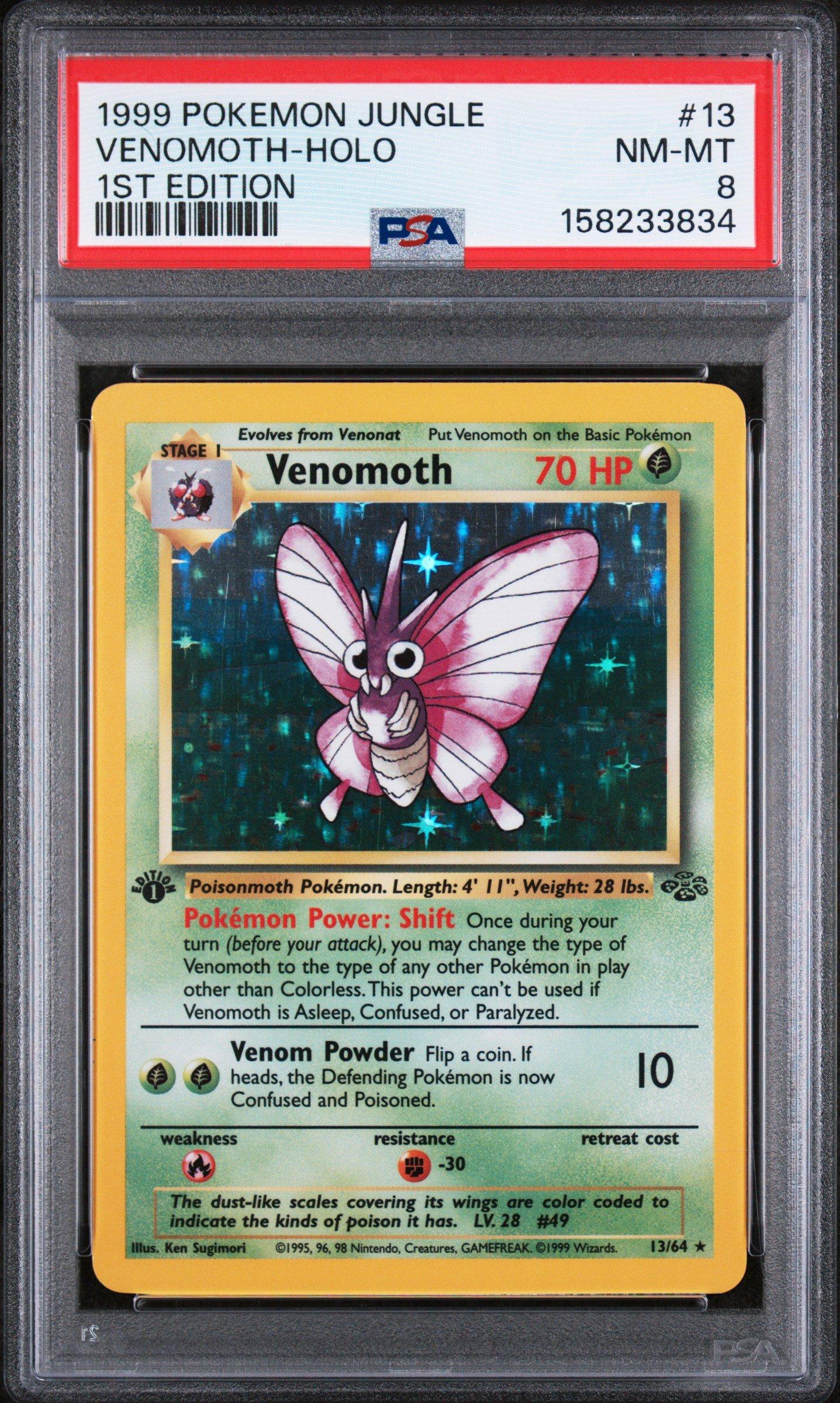 pokemon venomoth card Venomoth
