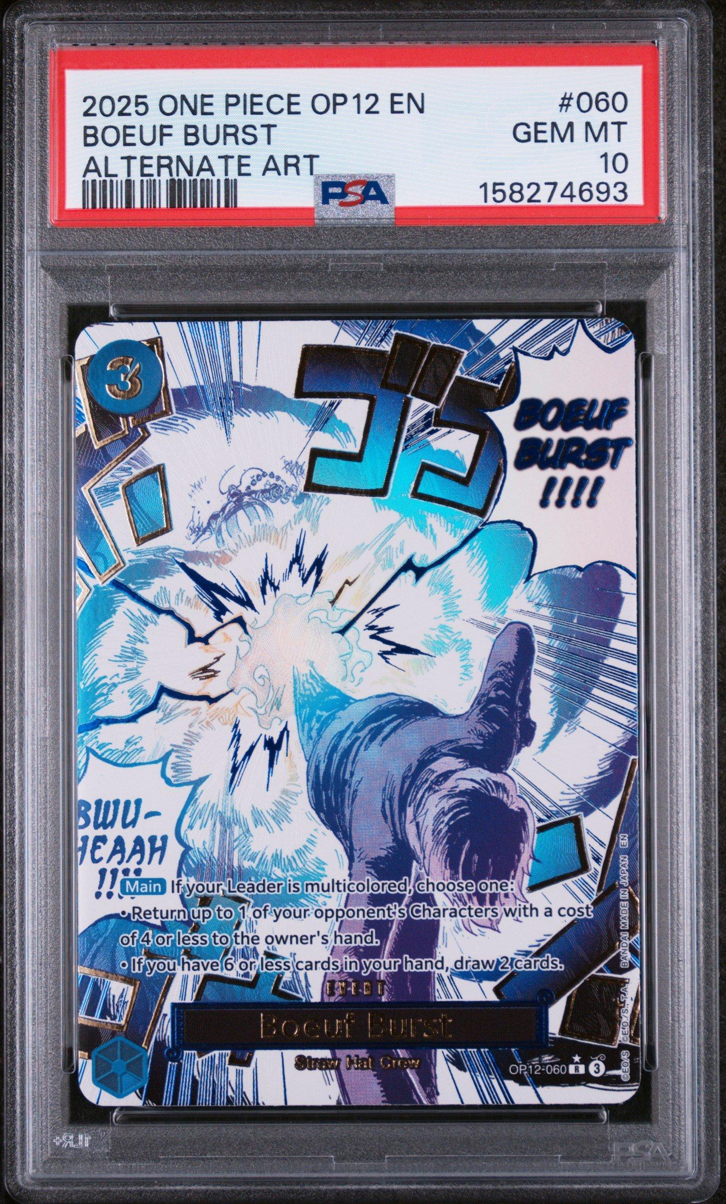 2025 One Piece Op12-legacy Of The Master 060 Boeuf Burst Alternate