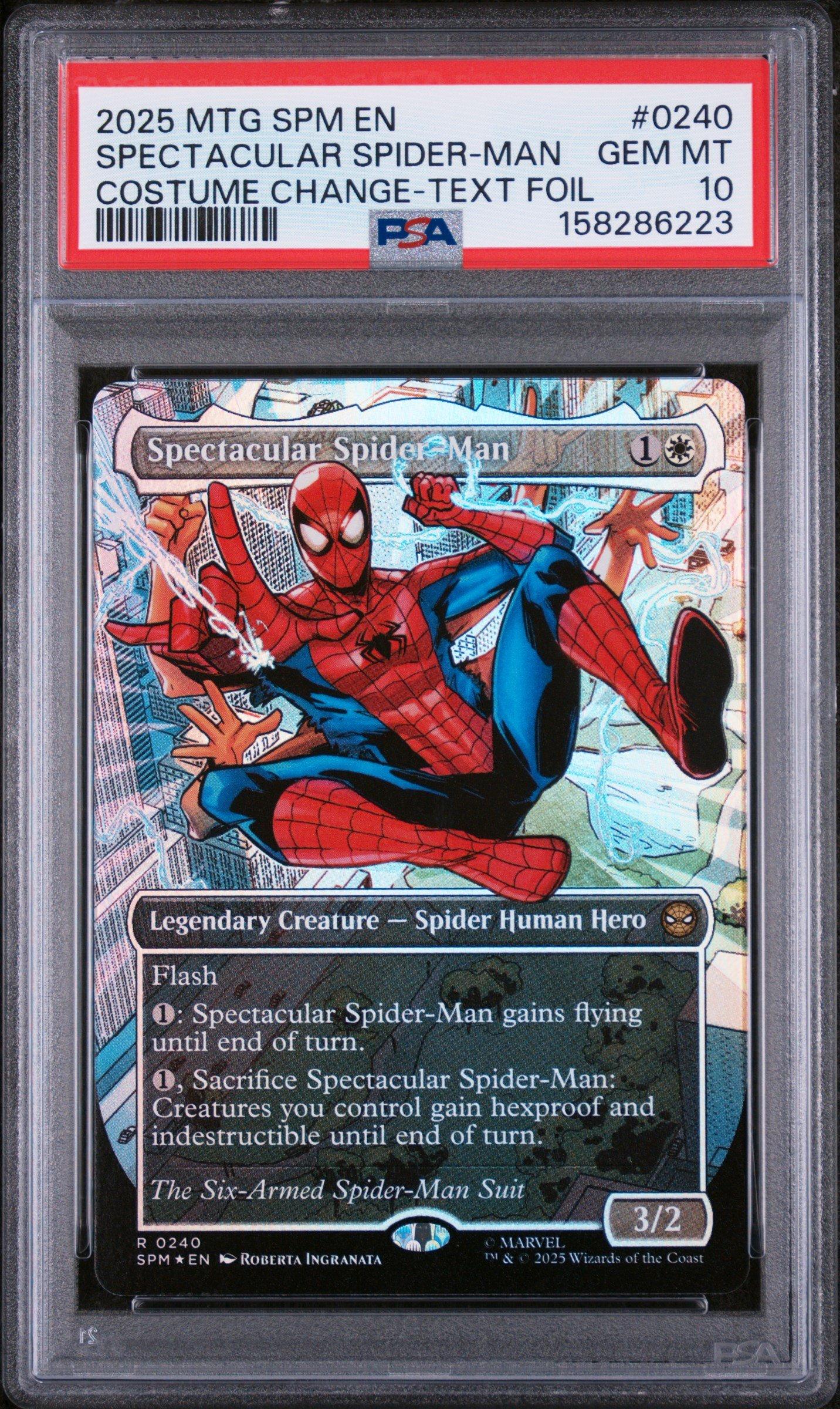 Magic The Gathering Marvel Spider-Man【英】 2025 Magic The Gathering Marvel's Spider-man 0240 Spectacular