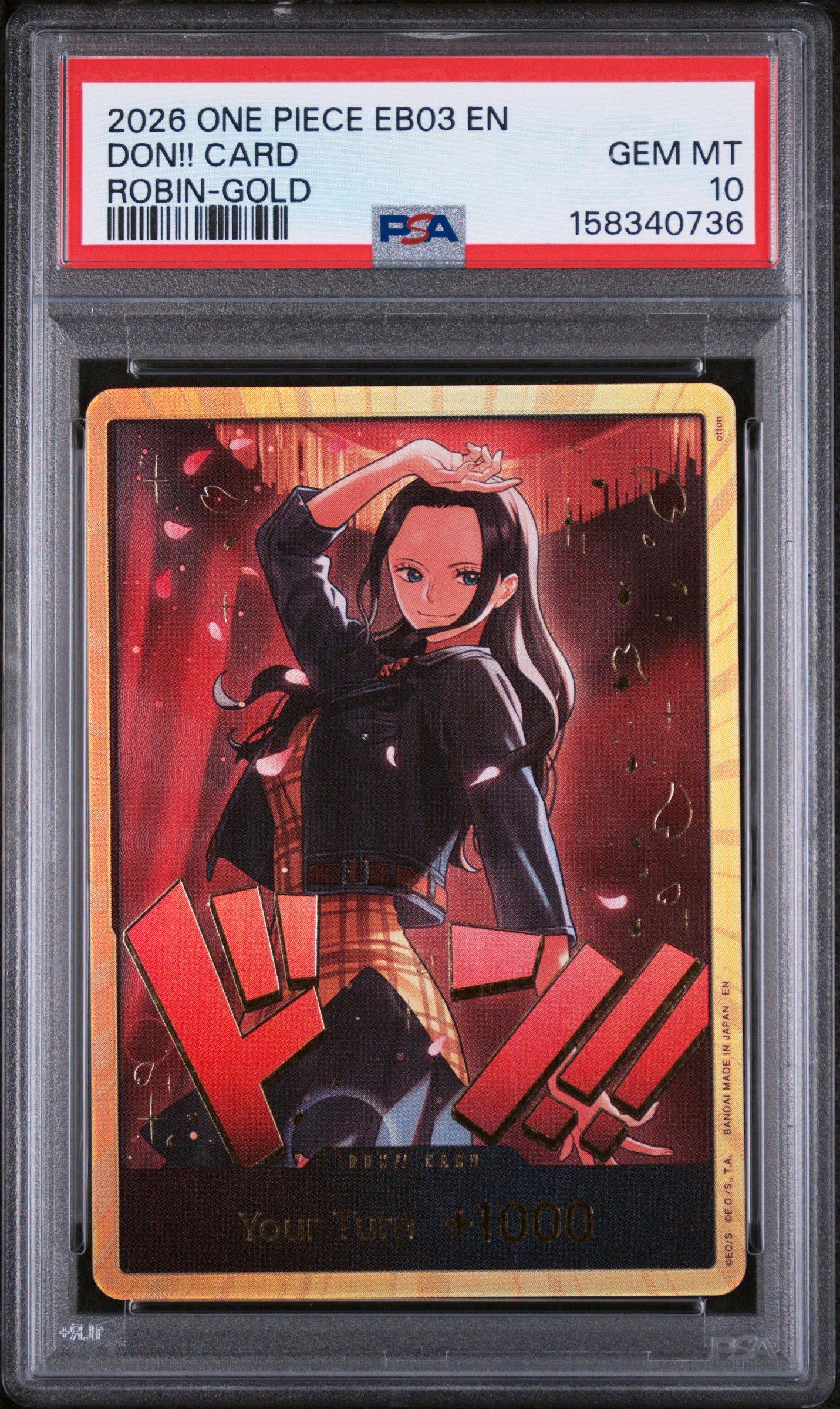 2026 One Piece Eb03-extra Booster -one Piece Heroines Edition- Don