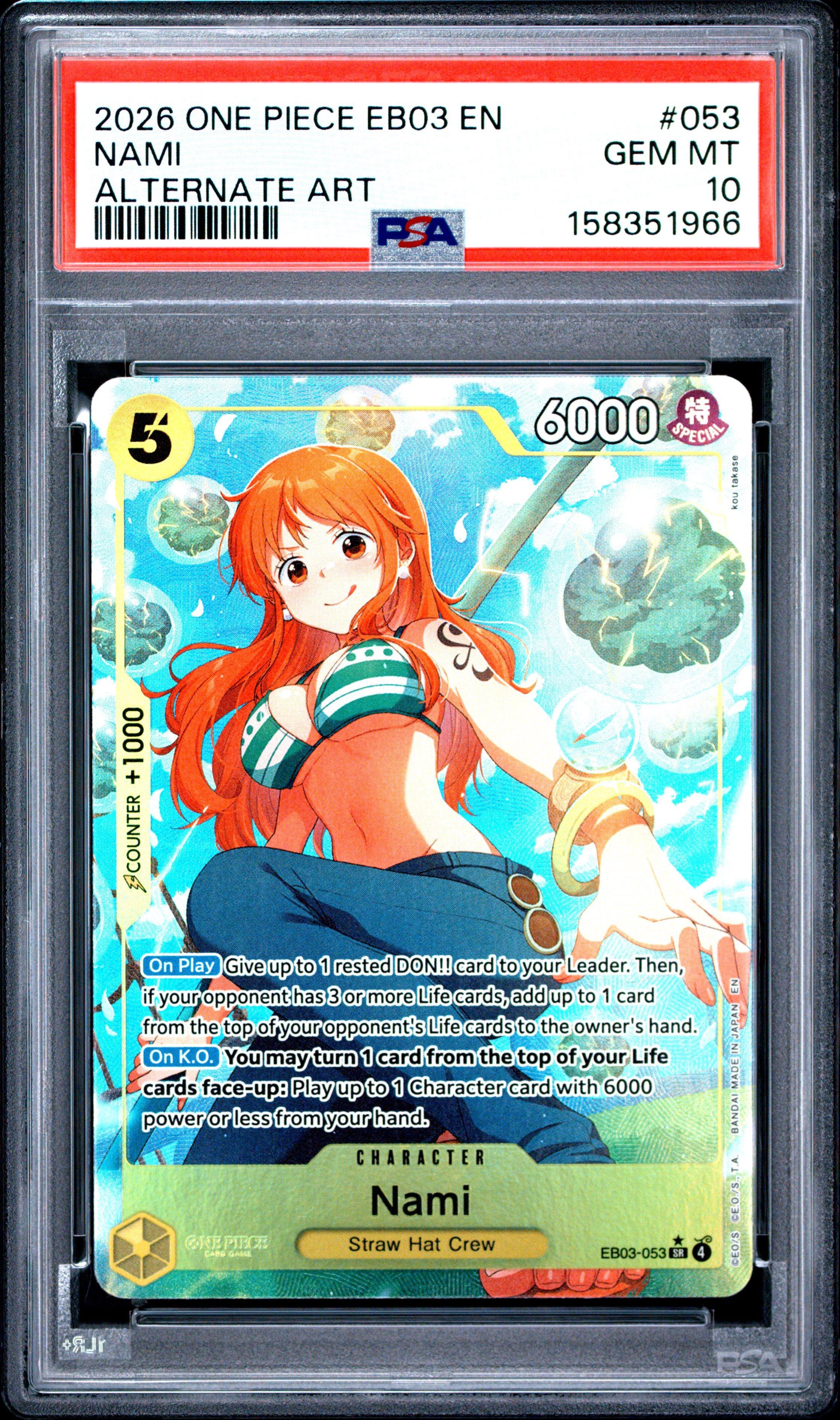 2026 One Piece Eb03-extra Booster -one Piece Heroines Edition- 053