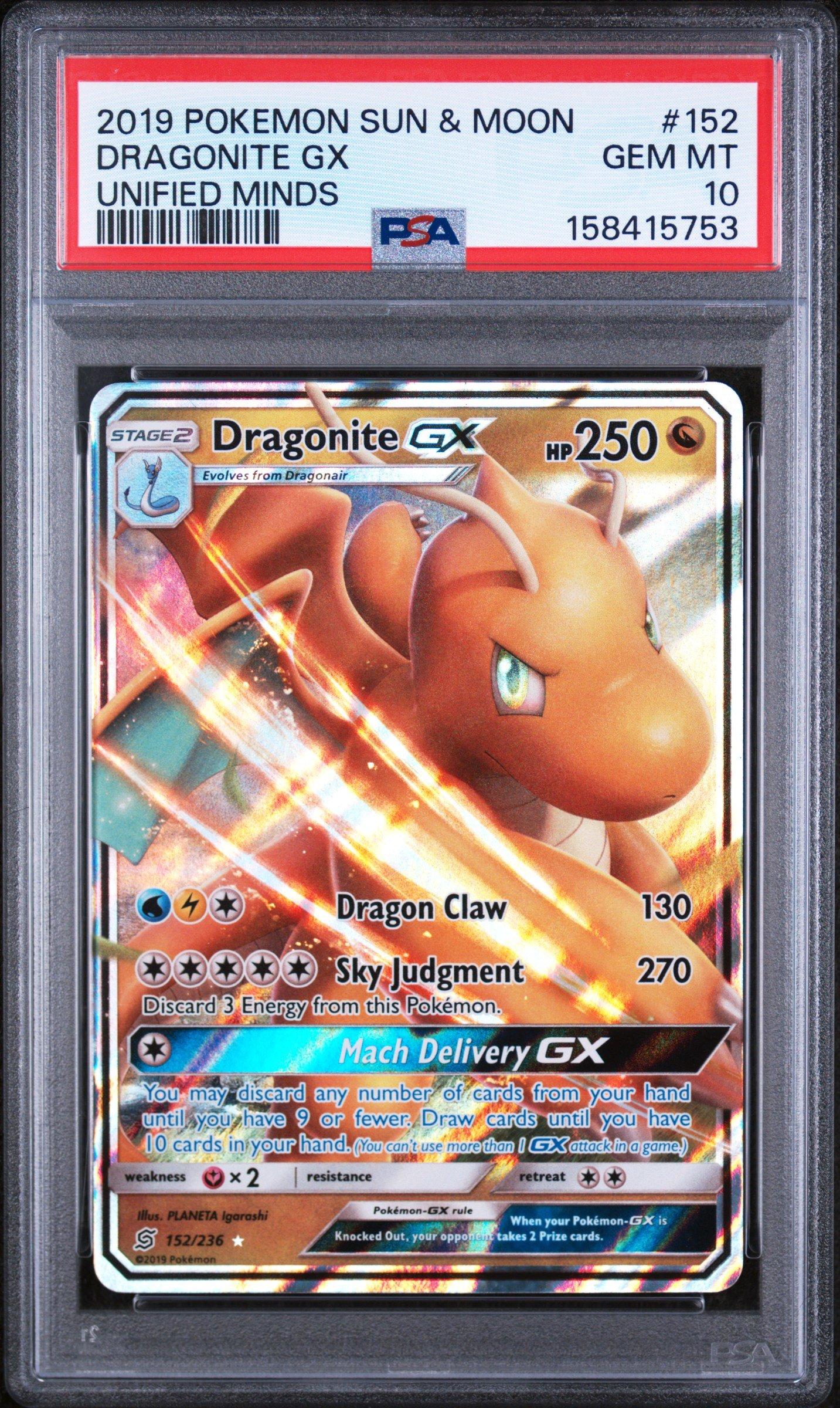 pokemon dragonite gx card -Single [Colorless][Colorless] Dragonite GX 67/70 Full Art